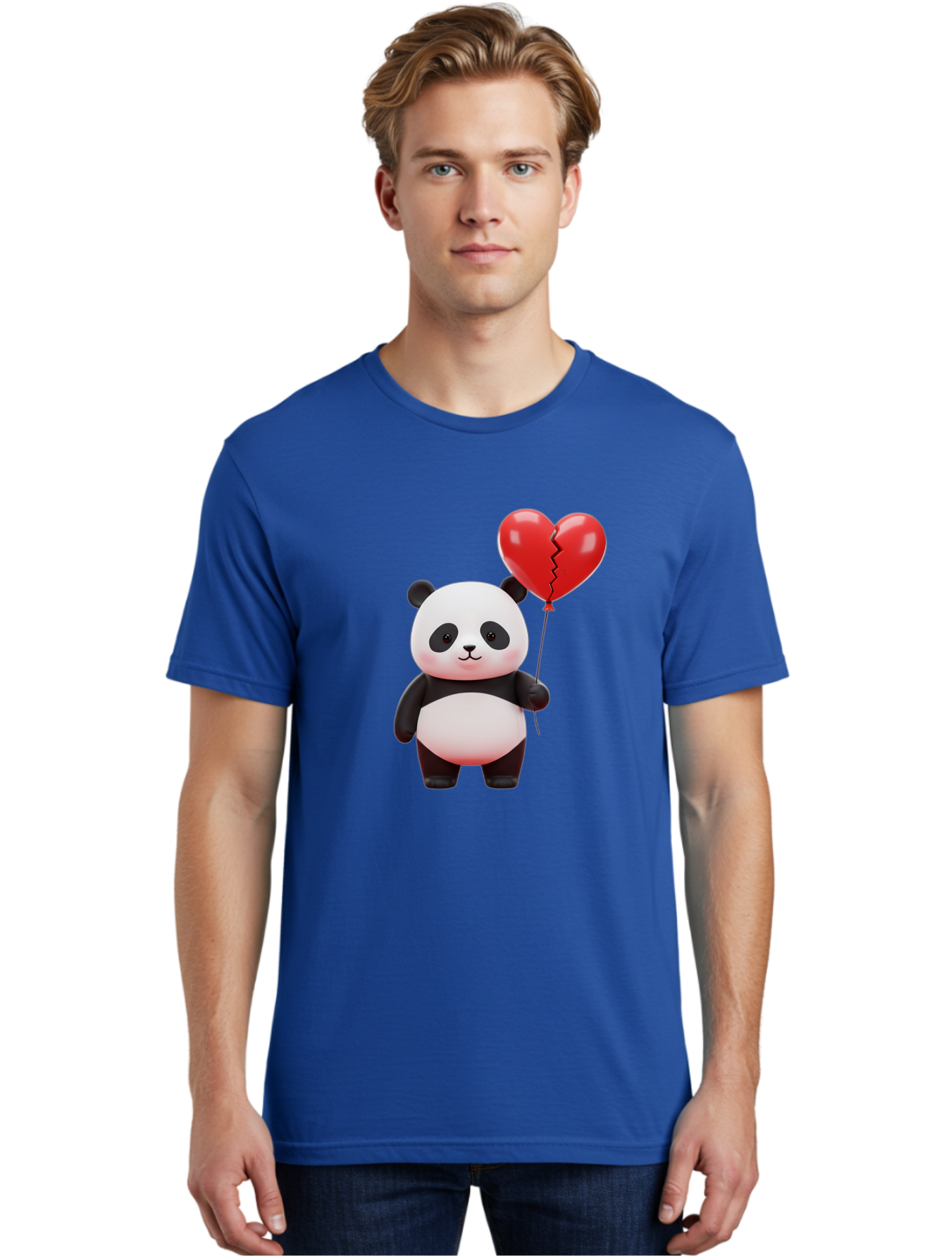 Panda-With-Broken-Heart-Balloon Men'S Graphic Tee, 100% Cotton, Comfortable Casual Summer Wear, Machine Washable, Vintage Camera, Old Camera, Antique Camera, Black Camera, Classic Photography, Photography Equipment, Nostalgic Device, Baf328