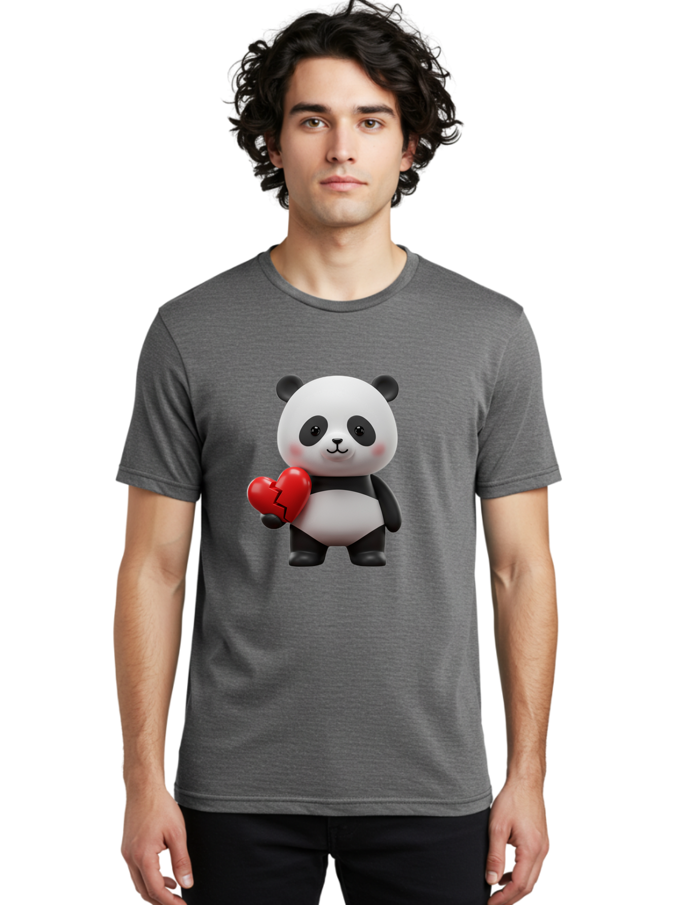 Panda-With-Broken-Heart Men'S Graphic Tee, 100% Cotton, Comfortable Casual Summer Wear, Machine Washable, Vintage Camera, Old Camera, Antique Camera, Black Camera, Classic Photography, Photography Equipment, Nostalgic Device, Film Camera, Baf329