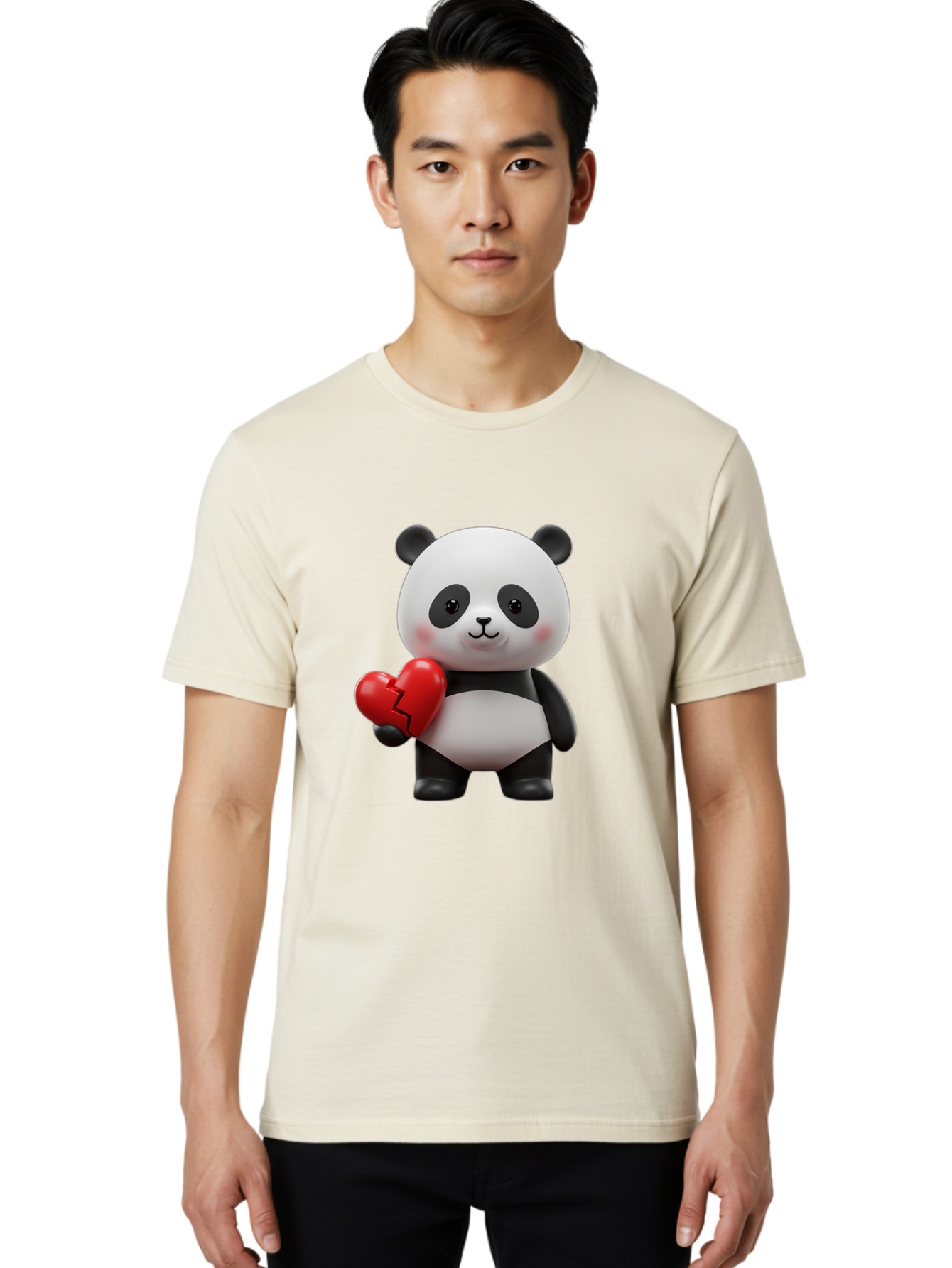 Panda-With-Broken-Heart Men'S Graphic Tee, 100% Cotton, Comfortable Casual Summer Wear, Machine Washable, Vintage Camera, Old Camera, Antique Camera, Black Camera, Classic Photography, Photography Equipment, Nostalgic Device, Film Camera, Baf329