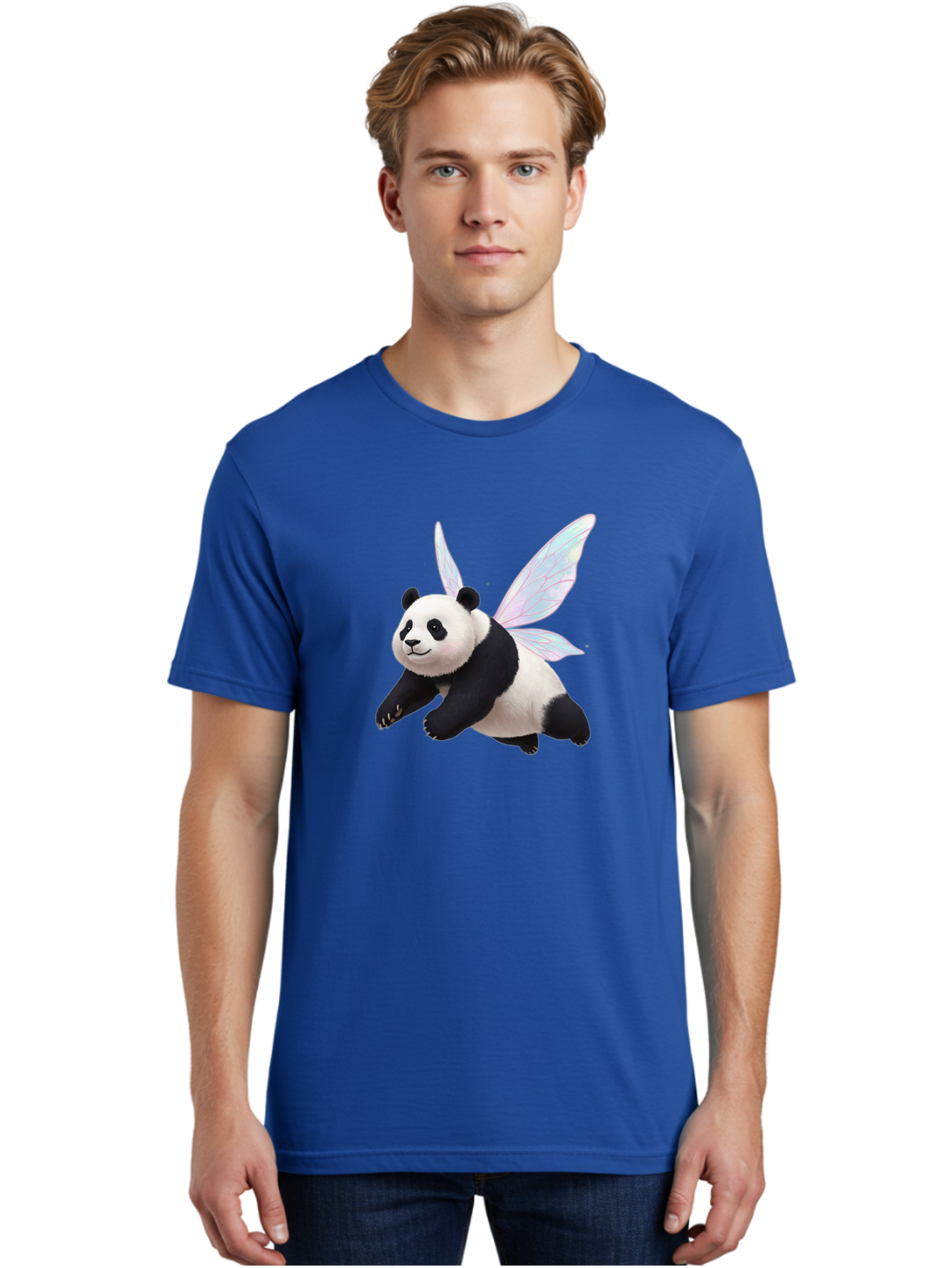 Panda-With-Butterfly-Wings Men'S Graphic Tee, 100% Cotton, Comfortable Casual Summer Wear, Machine Washable, Vintage Camera, Old Camera, Antique Camera, Black Camera, Classic Photography, Photography Equipment, Nostalgic Device, Film Camera, Baf330