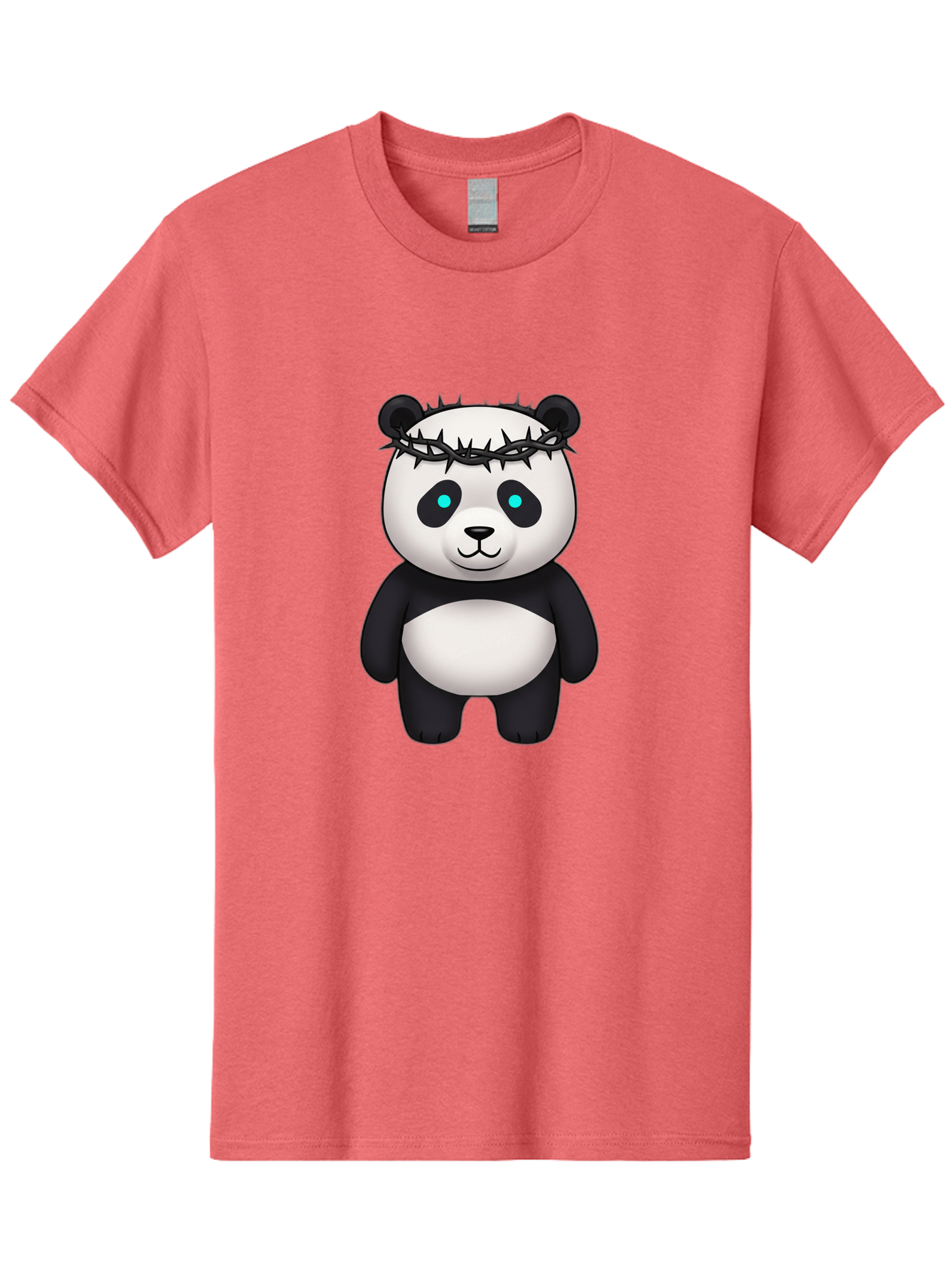 Panda-With-Crown-Of-Thorns Men'S Graphic Tee, 100% Cotton, Comfortable Casual Summer Wear, Machine Washable, Vintage Camera, Old Camera, Antique Camera, Black Camera, Classic Photography, Photography Equipment, Nostalgic Device, Film Camera, Baf334