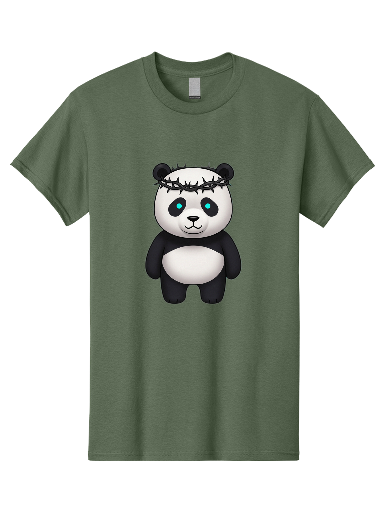 Panda-With-Crown-Of-Thorns Men'S Graphic Tee, 100% Cotton, Comfortable Casual Summer Wear, Machine Washable, Vintage Camera, Old Camera, Antique Camera, Black Camera, Classic Photography, Photography Equipment, Nostalgic Device, Film Camera, Baf334