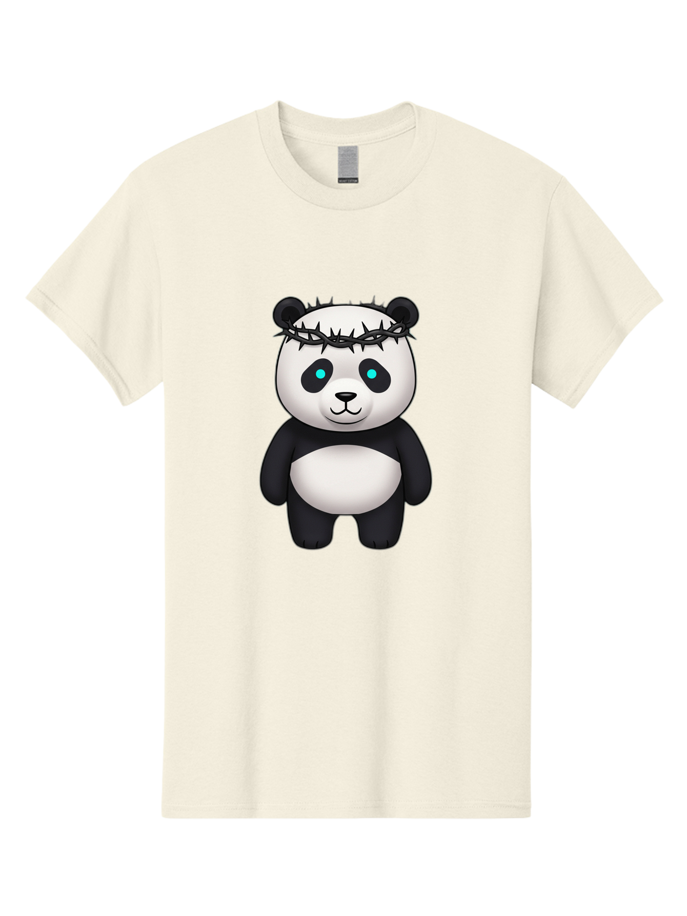 Panda-With-Crown-Of-Thorns Men'S Graphic Tee, 100% Cotton, Comfortable Casual Summer Wear, Machine Washable, Vintage Camera, Old Camera, Antique Camera, Black Camera, Classic Photography, Photography Equipment, Nostalgic Device, Film Camera, Baf334