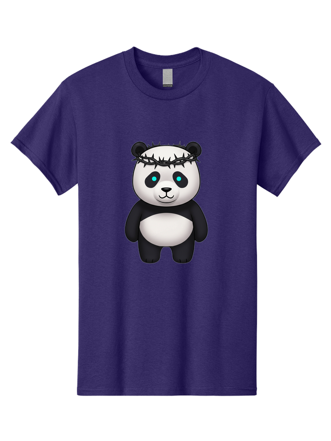 Panda-With-Crown-Of-Thorns Men'S Graphic Tee, 100% Cotton, Comfortable Casual Summer Wear, Machine Washable, Vintage Camera, Old Camera, Antique Camera, Black Camera, Classic Photography, Photography Equipment, Nostalgic Device, Film Camera, Baf334