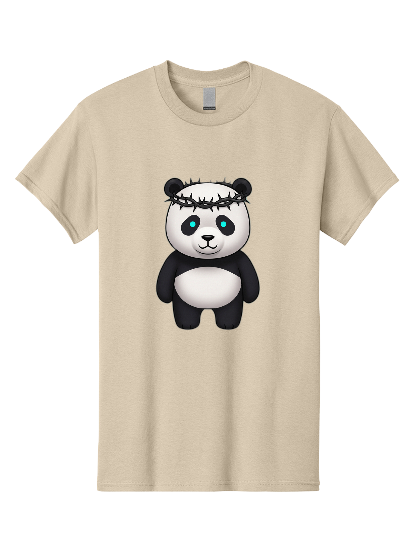 Panda-With-Crown-Of-Thorns Men'S Graphic Tee, 100% Cotton, Comfortable Casual Summer Wear, Machine Washable, Vintage Camera, Old Camera, Antique Camera, Black Camera, Classic Photography, Photography Equipment, Nostalgic Device, Film Camera, Baf334