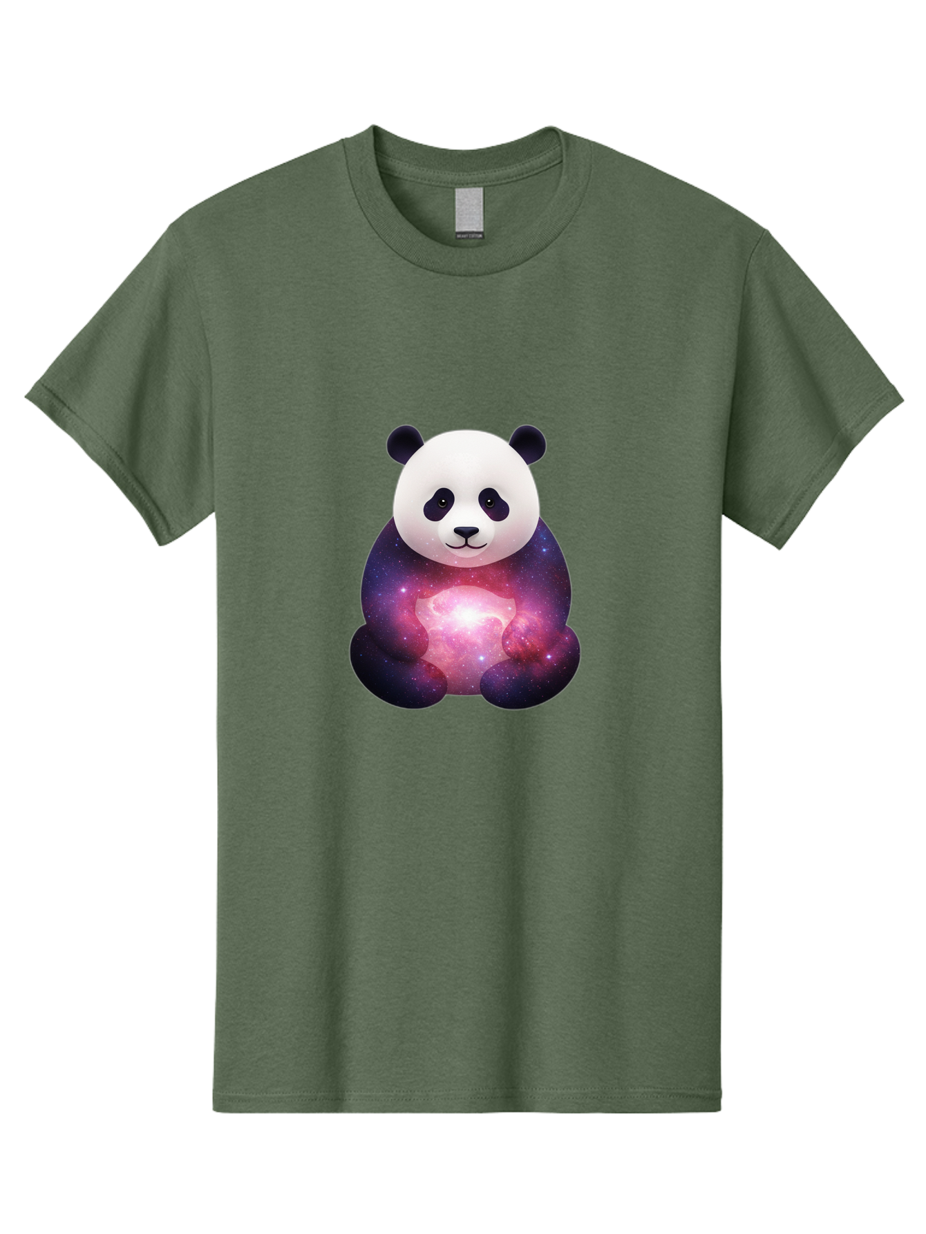Panda-With-Galaxy Men'S Graphic Tee, 100% Cotton, Comfortable Casual Summer Wear, Machine Washable, Vintage Camera, Old Camera, Antique Camera, Black Camera, Classic Photography, Photography Equipment, Nostalgic Device, Film Camera, Camera Art Baf335