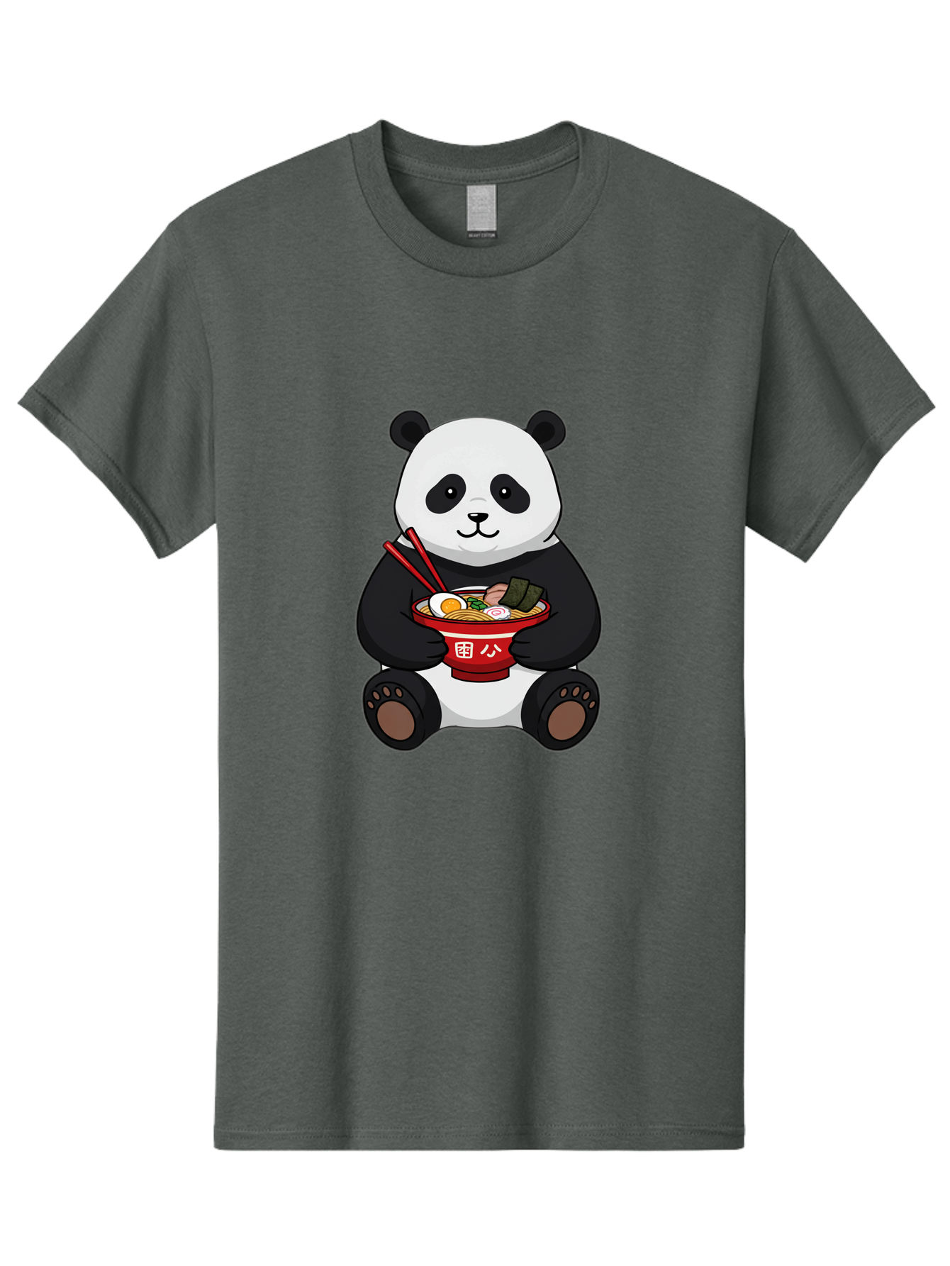 Panda-With-Ramen-1 Men'S Graphic Tee, 100% Cotton, Comfortable Casual Summer Wear, Machine Washable, Vintage Camera, Old Camera, Antique Camera, Black Camera, Classic Photography, Photography Equipment, Nostalgic Device, Film Camera, Baf336