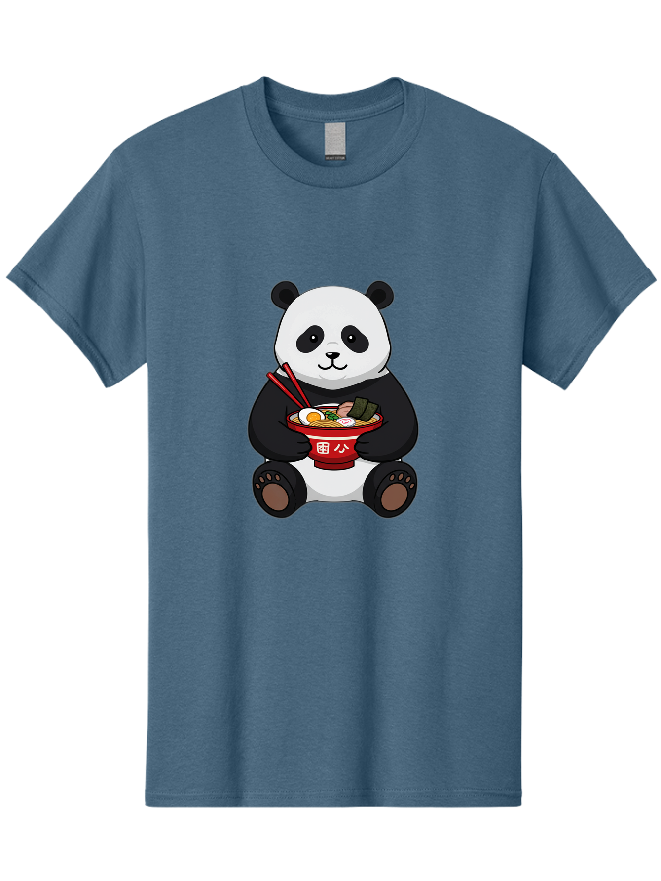 Panda-With-Ramen-1 Men'S Graphic Tee, 100% Cotton, Comfortable Casual Summer Wear, Machine Washable, Vintage Camera, Old Camera, Antique Camera, Black Camera, Classic Photography, Photography Equipment, Nostalgic Device, Film Camera, Baf336