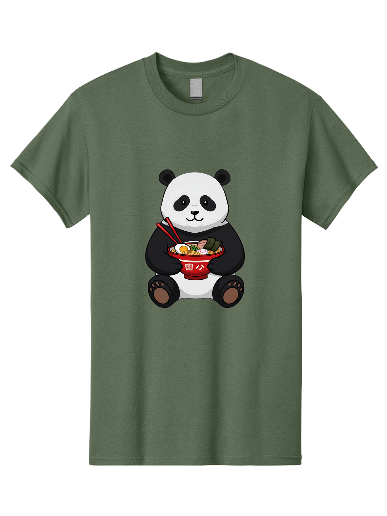 Panda-With-Ramen-1 Men'S Graphic Tee, 100% Cotton, Comfortable Casual Summer Wear, Machine Washable, Vintage Camera, Old Camera, Antique Camera, Black Camera, Classic Photography, Photography Equipment, Nostalgic Device, Film Camera, Baf336
