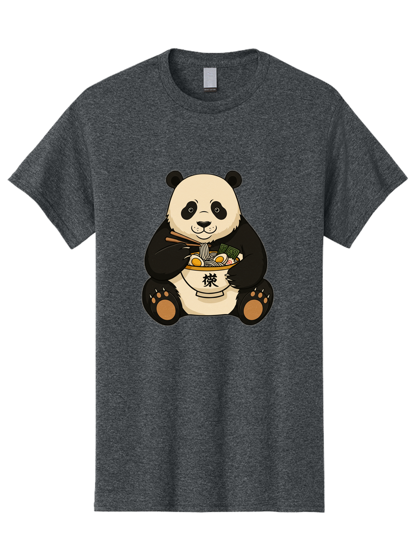 Panda-With-Ramen-2 Men'S Graphic Tee, 100% Cotton, Comfortable Casual Summer Wear, Machine Washable, Vintage Camera, Old Camera, Antique Camera, Black Camera, Classic Photography, Photography Equipment, Nostalgic Device, Film Camera, Baf337