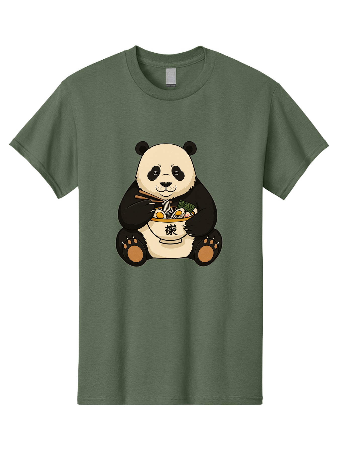Panda-With-Ramen-2 Men'S Graphic Tee, 100% Cotton, Comfortable Casual Summer Wear, Machine Washable, Vintage Camera, Old Camera, Antique Camera, Black Camera, Classic Photography, Photography Equipment, Nostalgic Device, Film Camera, Baf337
