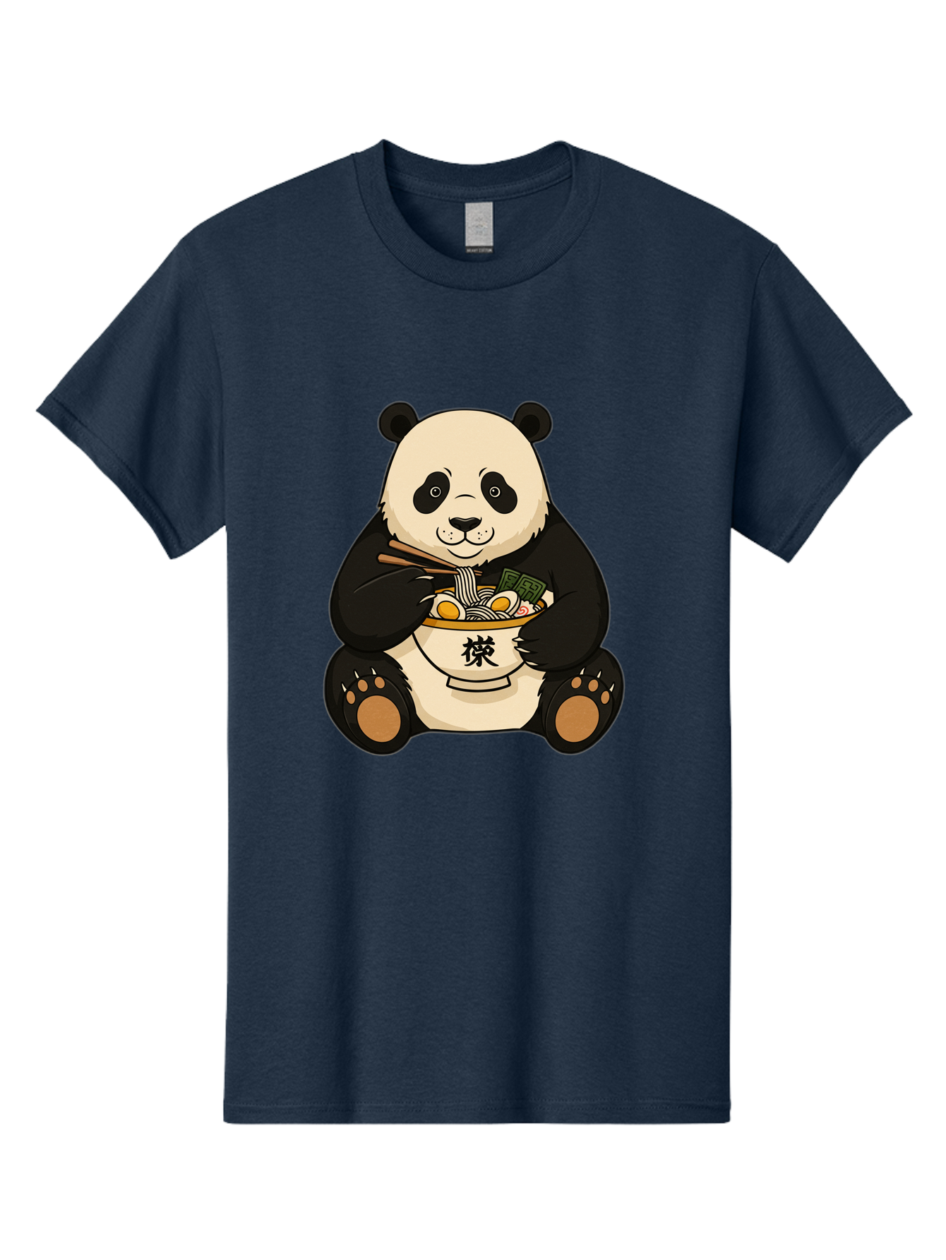 Panda-With-Ramen-2 Men'S Graphic Tee, 100% Cotton, Comfortable Casual Summer Wear, Machine Washable, Vintage Camera, Old Camera, Antique Camera, Black Camera, Classic Photography, Photography Equipment, Nostalgic Device, Film Camera, Baf337