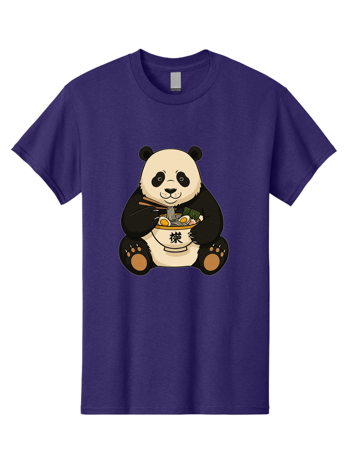 Panda-With-Ramen-2 Men'S Graphic Tee, 100% Cotton, Comfortable Casual Summer Wear, Machine Washable, Vintage Camera, Old Camera, Antique Camera, Black Camera, Classic Photography, Photography Equipment, Nostalgic Device, Film Camera, Baf337