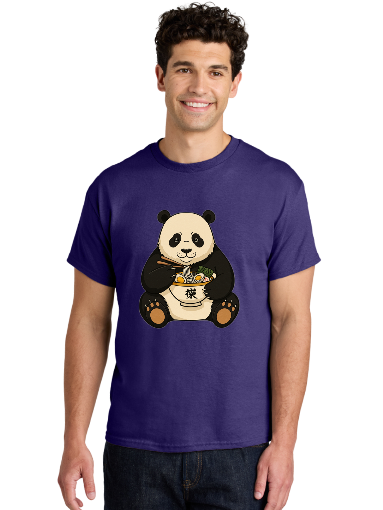 Panda-With-Ramen-2 Men'S Graphic Tee, 100% Cotton, Comfortable Casual Summer Wear, Machine Washable, Vintage Camera, Old Camera, Antique Camera, Black Camera, Classic Photography, Photography Equipment, Nostalgic Device, Film Camera, Baf337