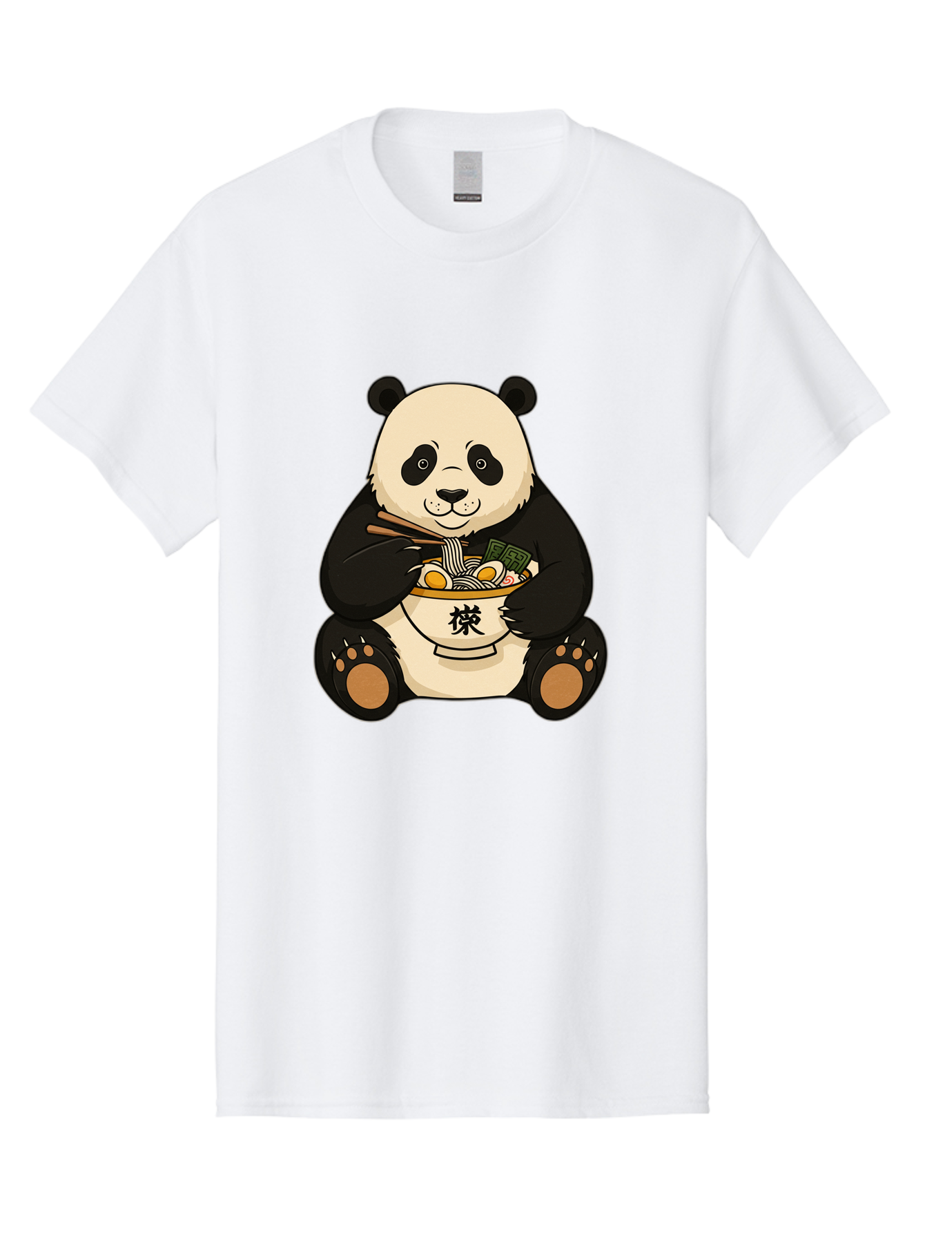 Panda-With-Ramen-2 Men'S Graphic Tee, 100% Cotton, Comfortable Casual Summer Wear, Machine Washable, Vintage Camera, Old Camera, Antique Camera, Black Camera, Classic Photography, Photography Equipment, Nostalgic Device, Film Camera, Baf337