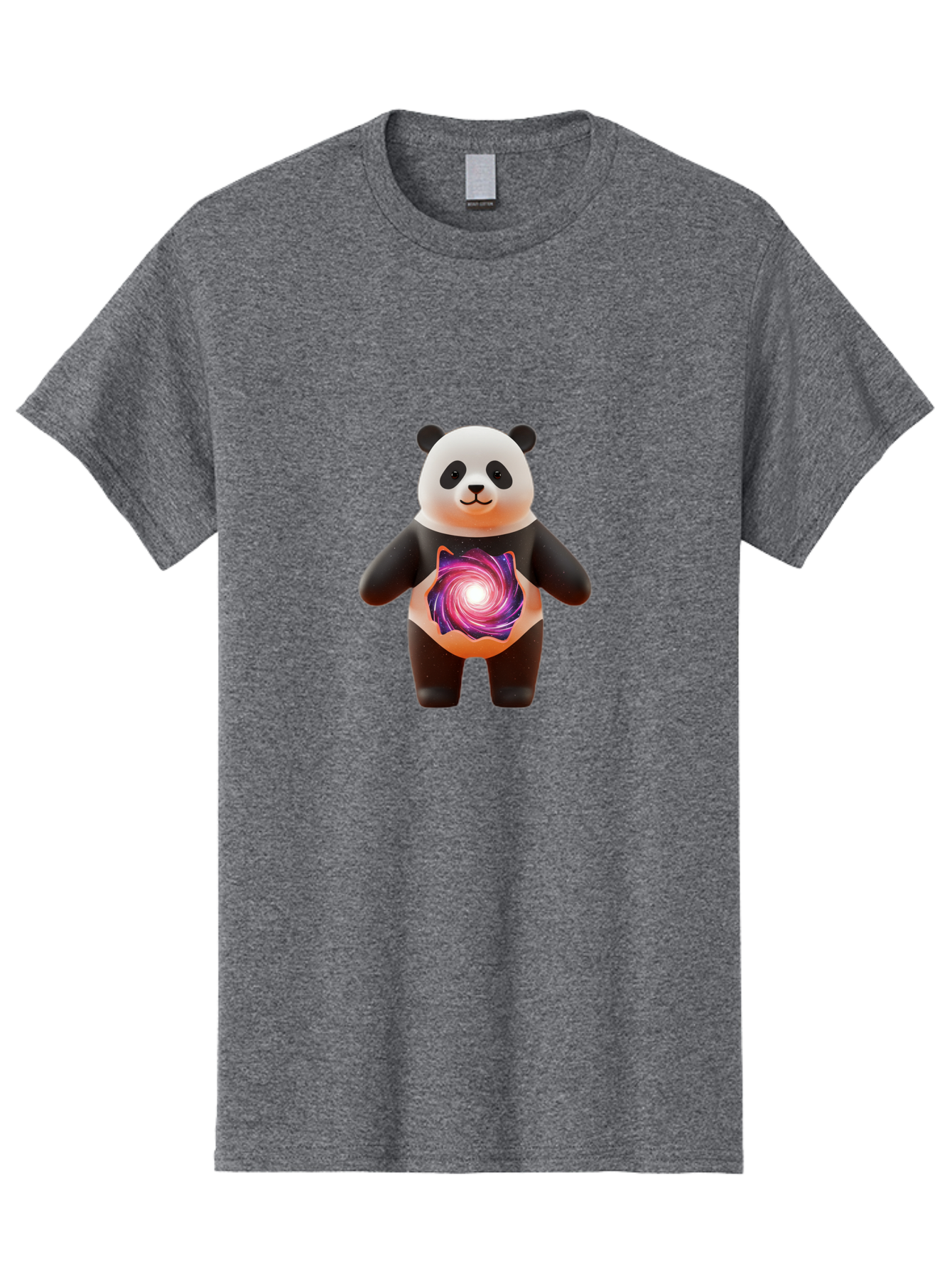 Panda-With-Swirling-Orb Men'S Graphic Tee, 100% Cotton, Comfortable Casual Summer Wear, Machine Washable, Vintage Camera, Old Camera, Antique Camera, Black Camera, Classic Photography, Photography Equipment, Nostalgic Device, Film Camera, Baf339