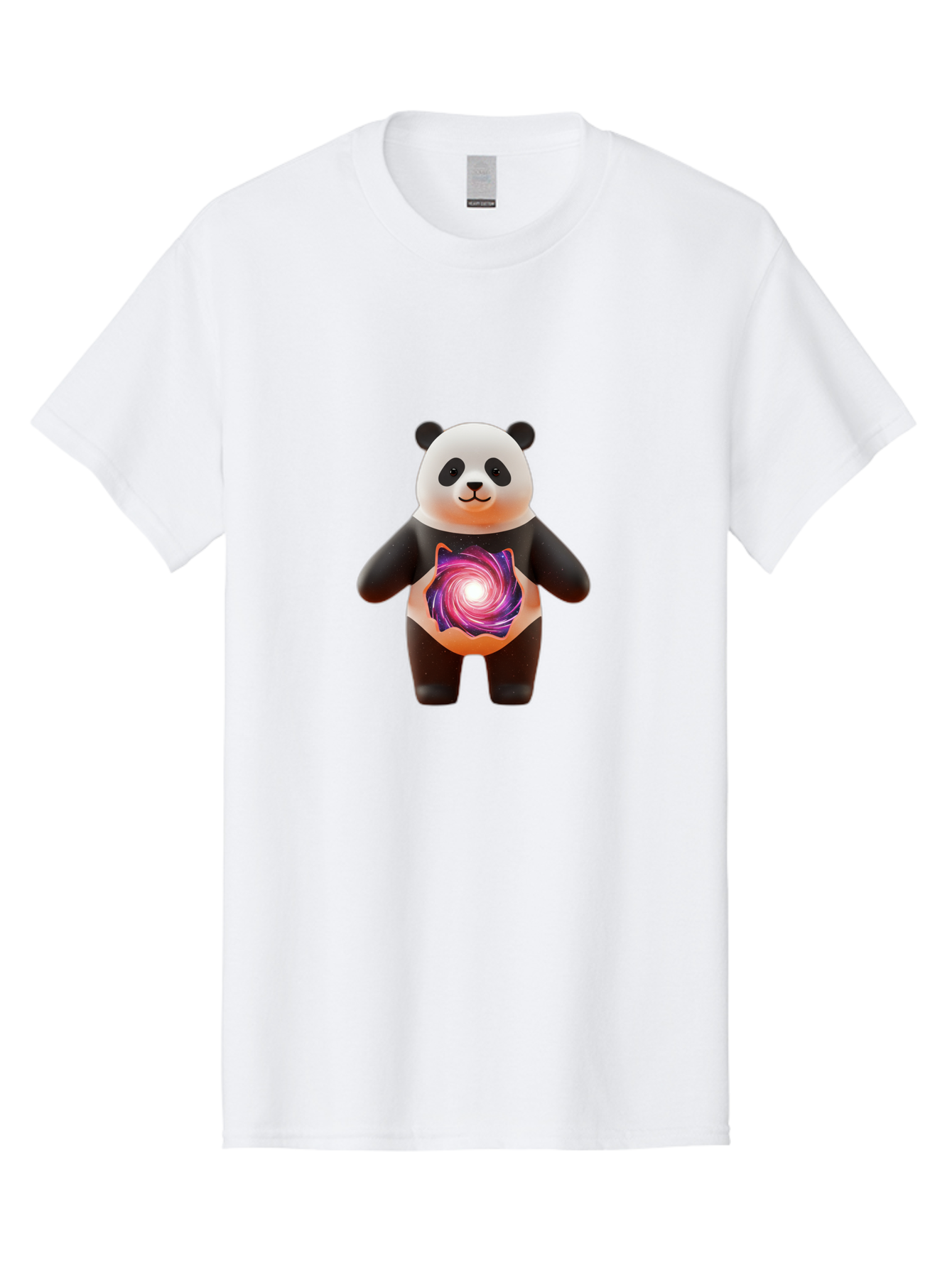 Panda-With-Swirling-Orb Men'S Graphic Tee, 100% Cotton, Comfortable Casual Summer Wear, Machine Washable, Vintage Camera, Old Camera, Antique Camera, Black Camera, Classic Photography, Photography Equipment, Nostalgic Device, Film Camera, Baf339