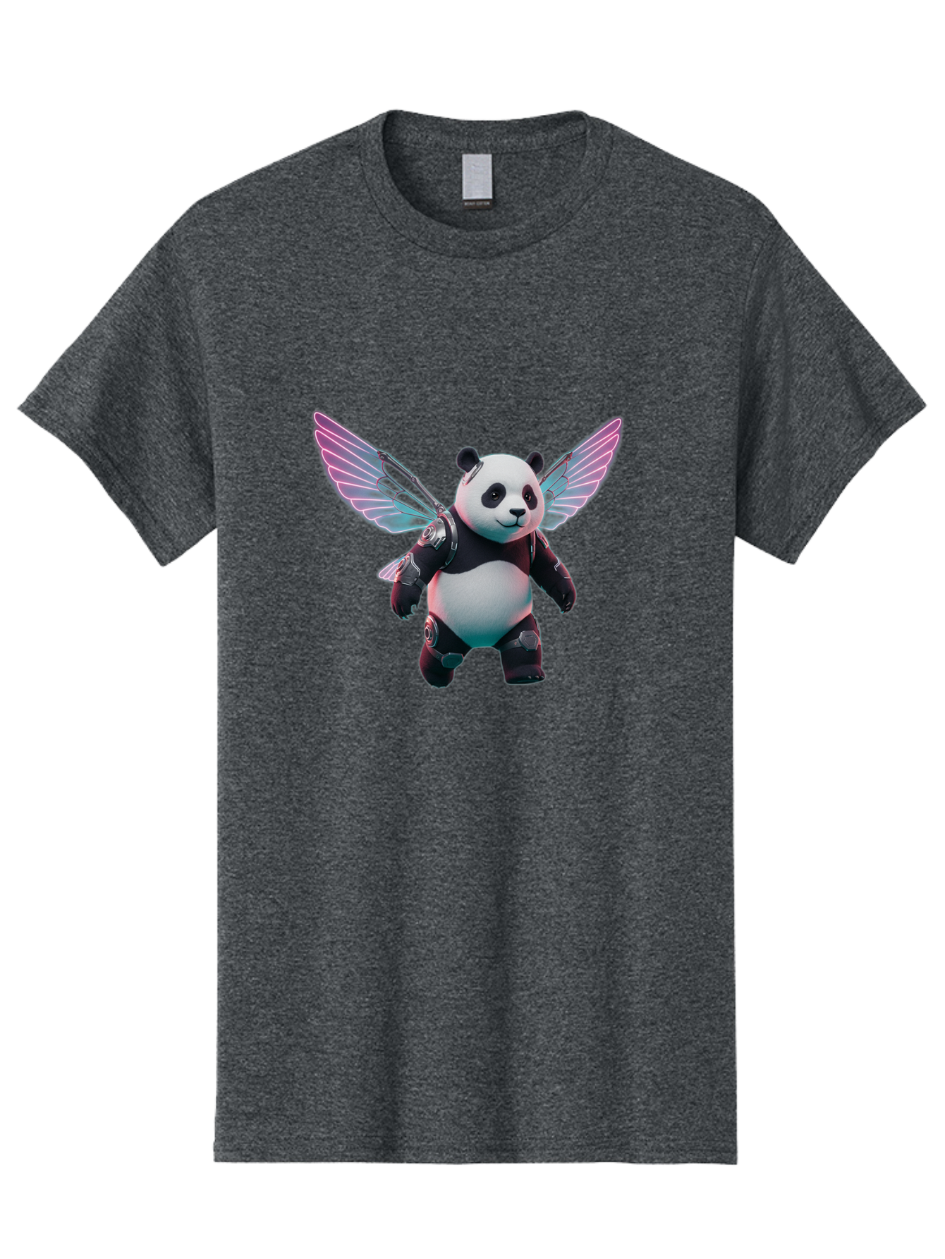 Panda-With-Wings Men'S Graphic Tee, 100% Cotton, Comfortable Casual Summer Wear, Machine Washable, Vintage Camera, Old Camera, Antique Camera, Black Camera, Classic Photography, Photography Equipment, Nostalgic Device, Film Camera, Camera Art Baf341