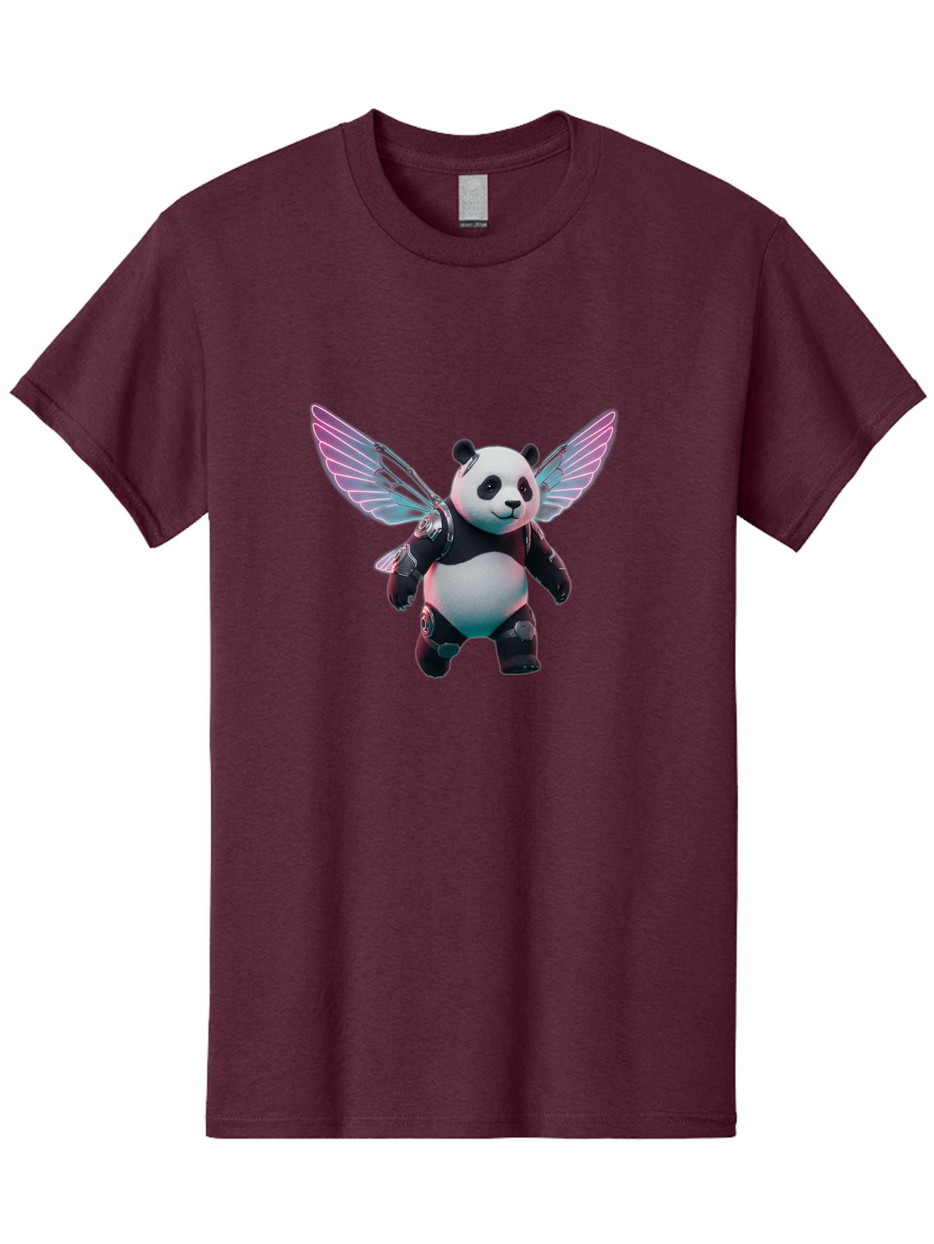 Panda-With-Wings Men'S Graphic Tee, 100% Cotton, Comfortable Casual Summer Wear, Machine Washable, Vintage Camera, Old Camera, Antique Camera, Black Camera, Classic Photography, Photography Equipment, Nostalgic Device, Film Camera, Camera Art Baf341