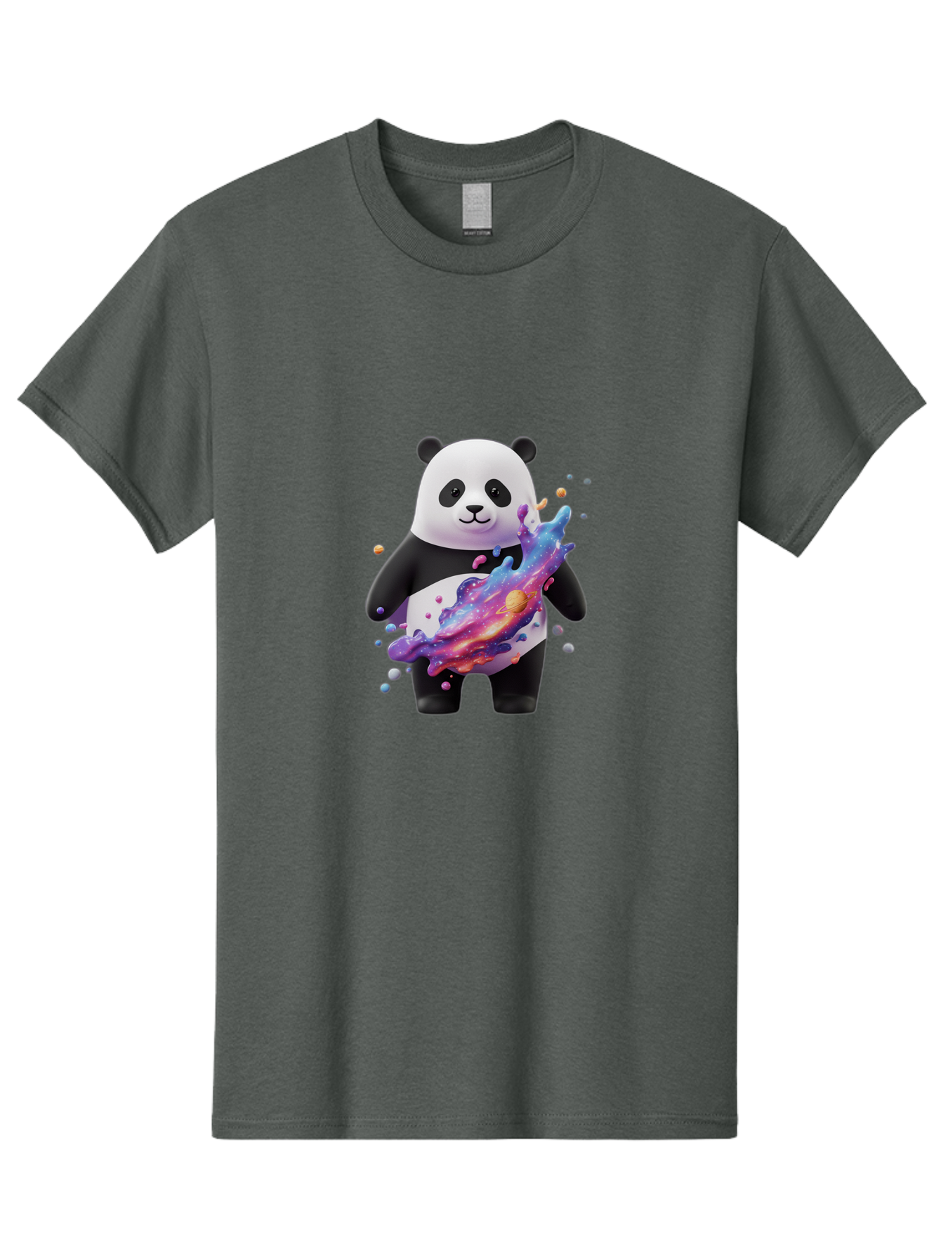 Panda Men'S Graphic Tee, 100% Cotton, Comfortable Casual Summer Wear, Machine Washable, Vintage Camera, Old Camera, Antique Camera, Black Camera, Classic Photography, Photography Equipment, Nostalgic Device, Film Camera, Camera Art Baf342
