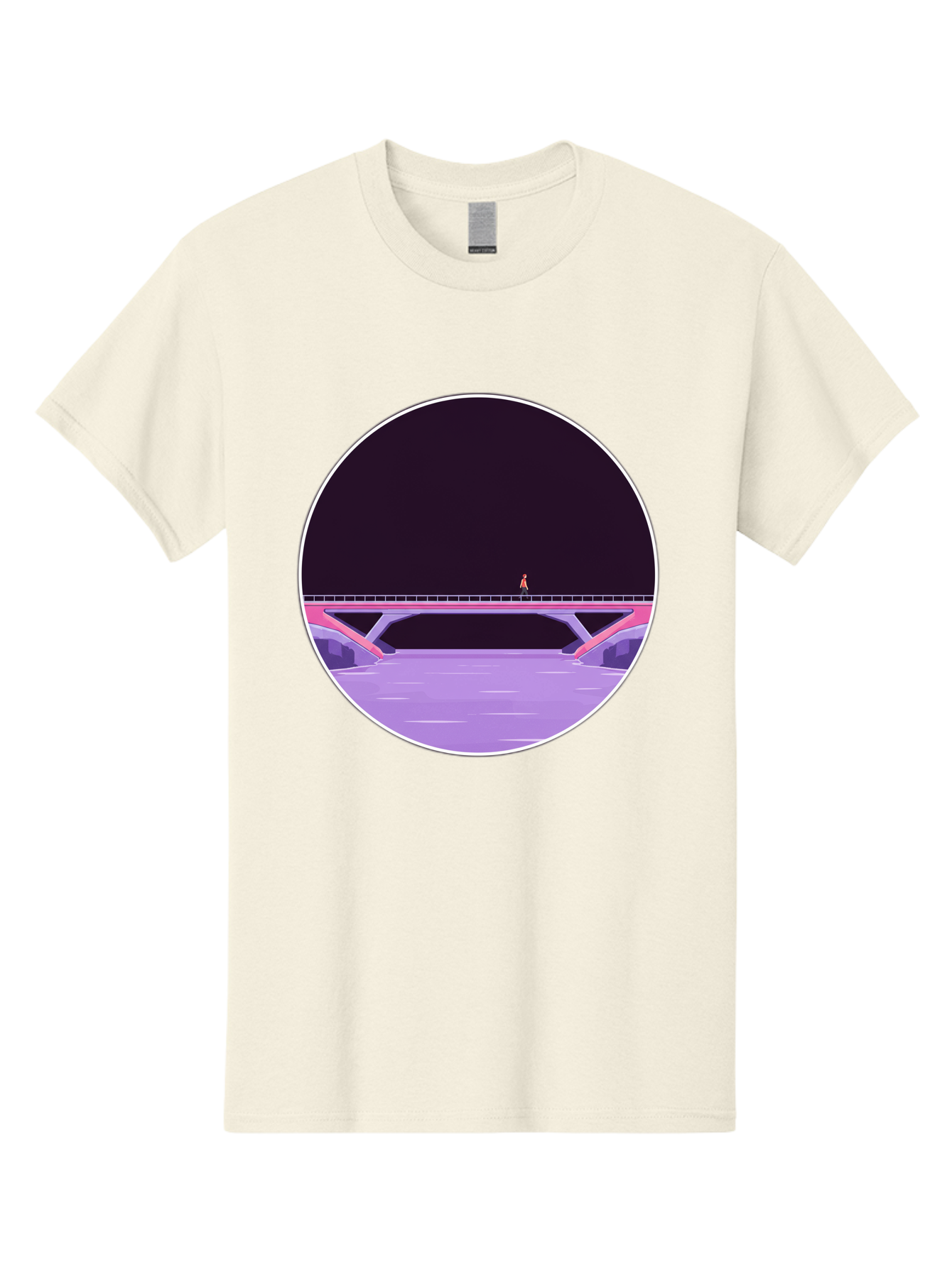 Person-On-Bridge Men'S Graphic Tee, 100% Cotton, Comfortable Casual Summer Wear, Machine Washable, Vintage Camera, Old Camera, Antique Camera, Black Camera, Classic Photography, Photography Equipment, Nostalgic Device, Film Camera, Camera Art Baf345