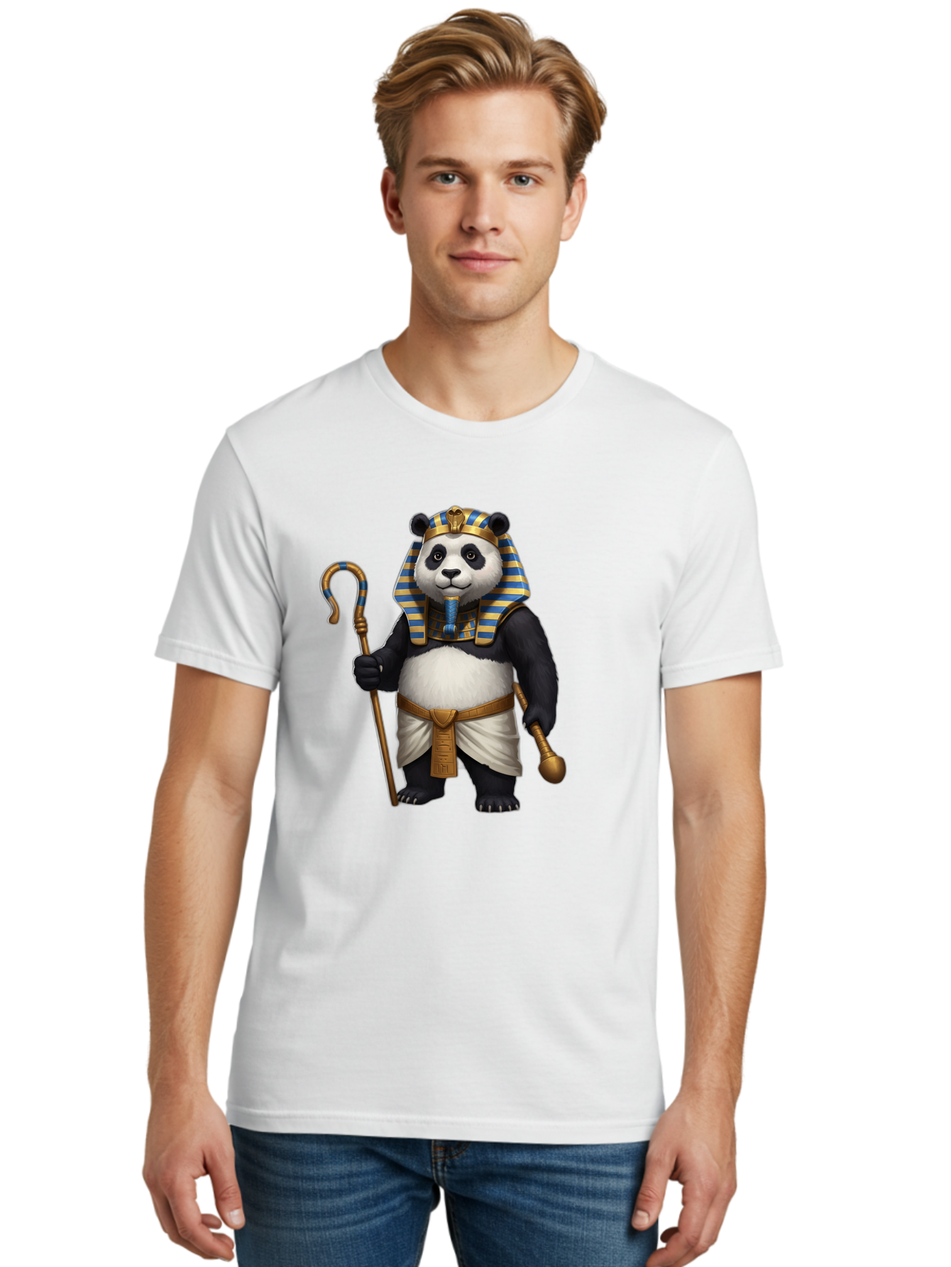 Pharaoh-Panda Men'S Graphic Tee, 100% Cotton, Comfortable Casual Summer Wear, Machine Washable, Vintage Camera, Old Camera, Antique Camera, Black Camera, Classic Photography, Photography Equipment, Nostalgic Device, Film Camera, Camera Art Baf347