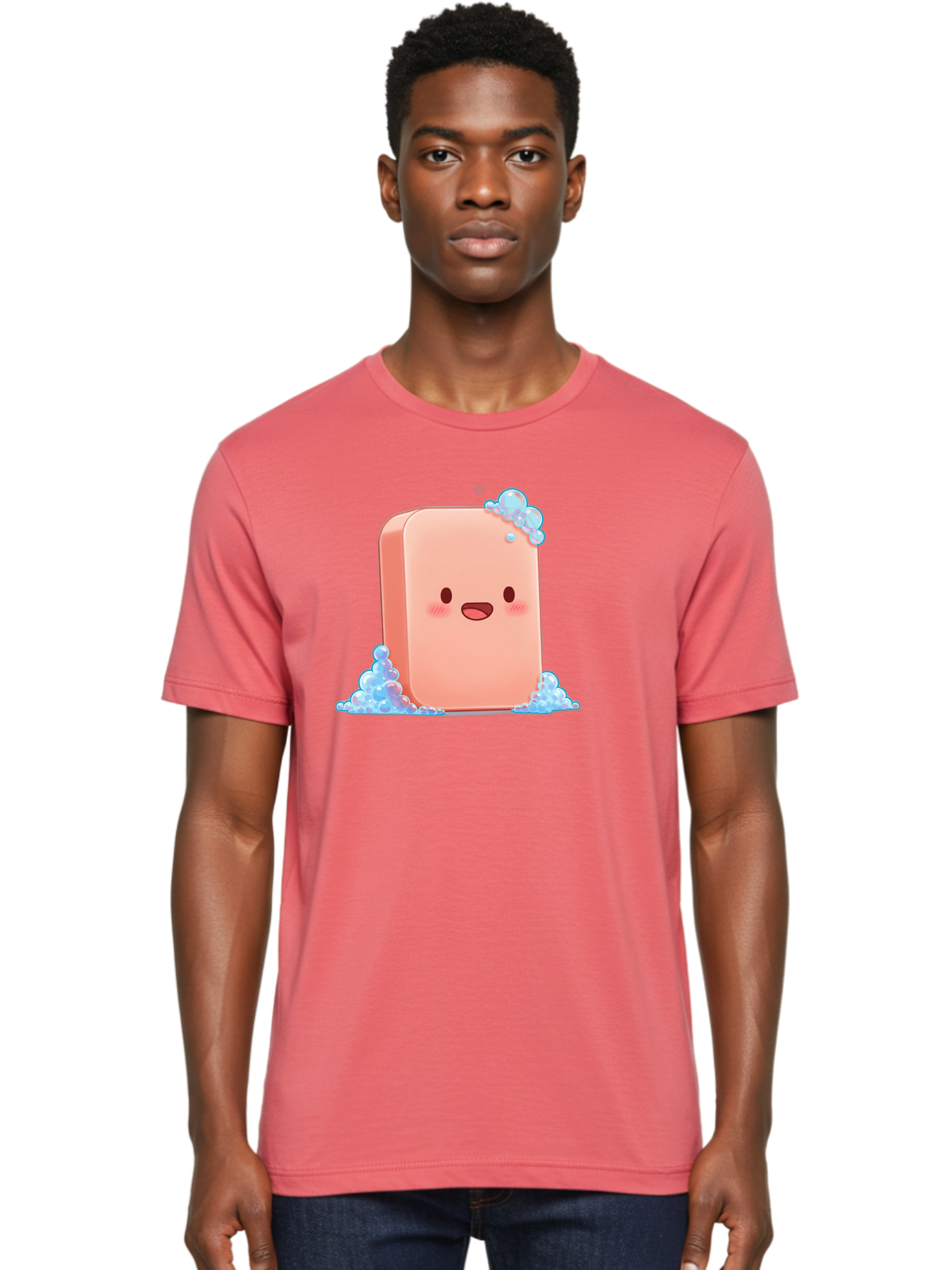 Pink-Bar-Soap Men'S Graphic Tee, 100% Cotton, Comfortable Casual Summer Wear, Machine Washable, Vintage Camera, Old Camera, Antique Camera, Black Camera, Classic Photography, Photography Equipment, Nostalgic Device, Film Camera, Camera Art Baf348