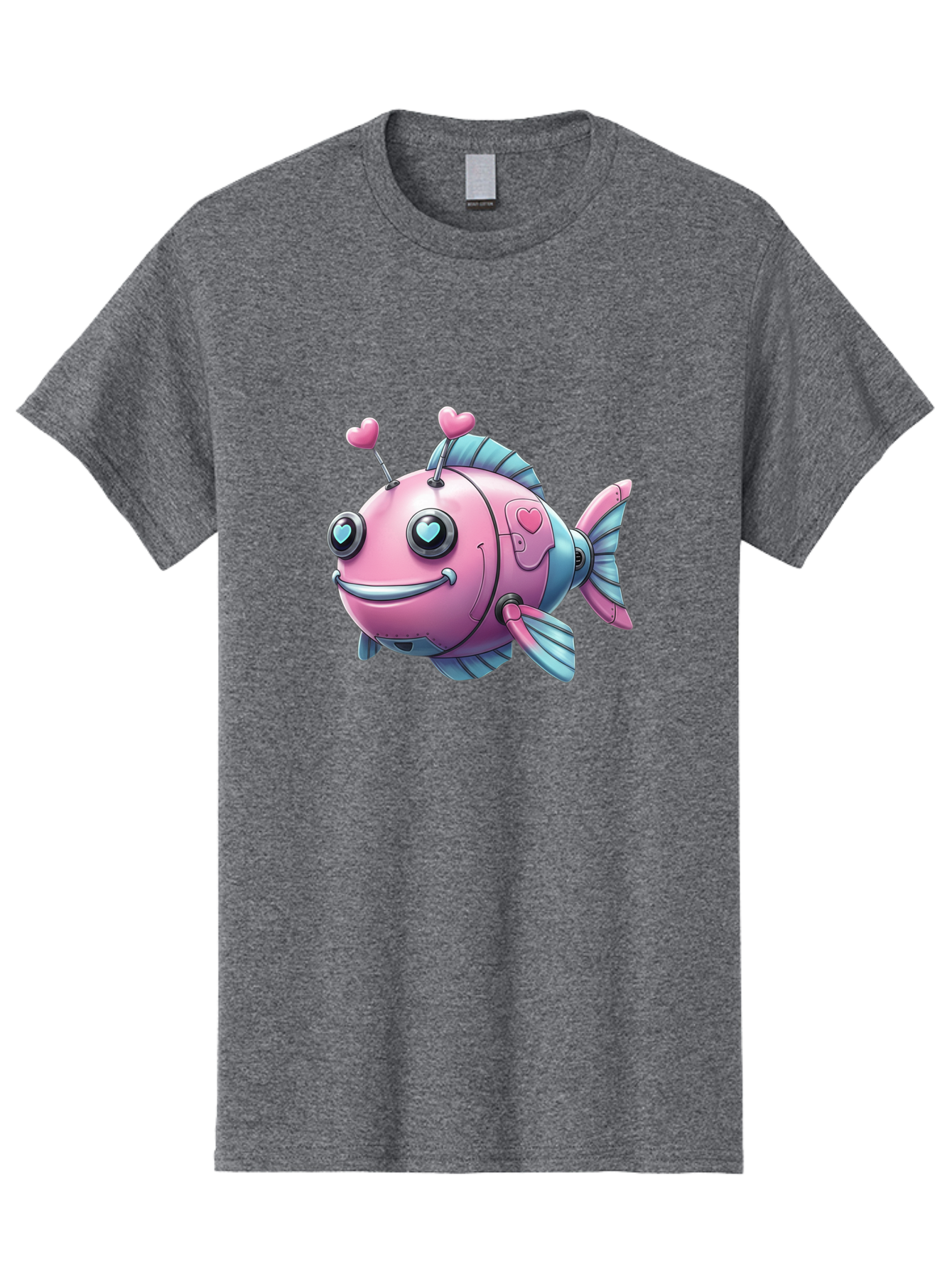 Pink-Robot-Fish Men'S Graphic Tee, 100% Cotton, Comfortable Casual Summer Wear, Machine Washable, Vintage Camera, Old Camera, Antique Camera, Black Camera, Classic Photography, Photography Equipment, Nostalgic Device, Film Camera, Camera Art Baf354