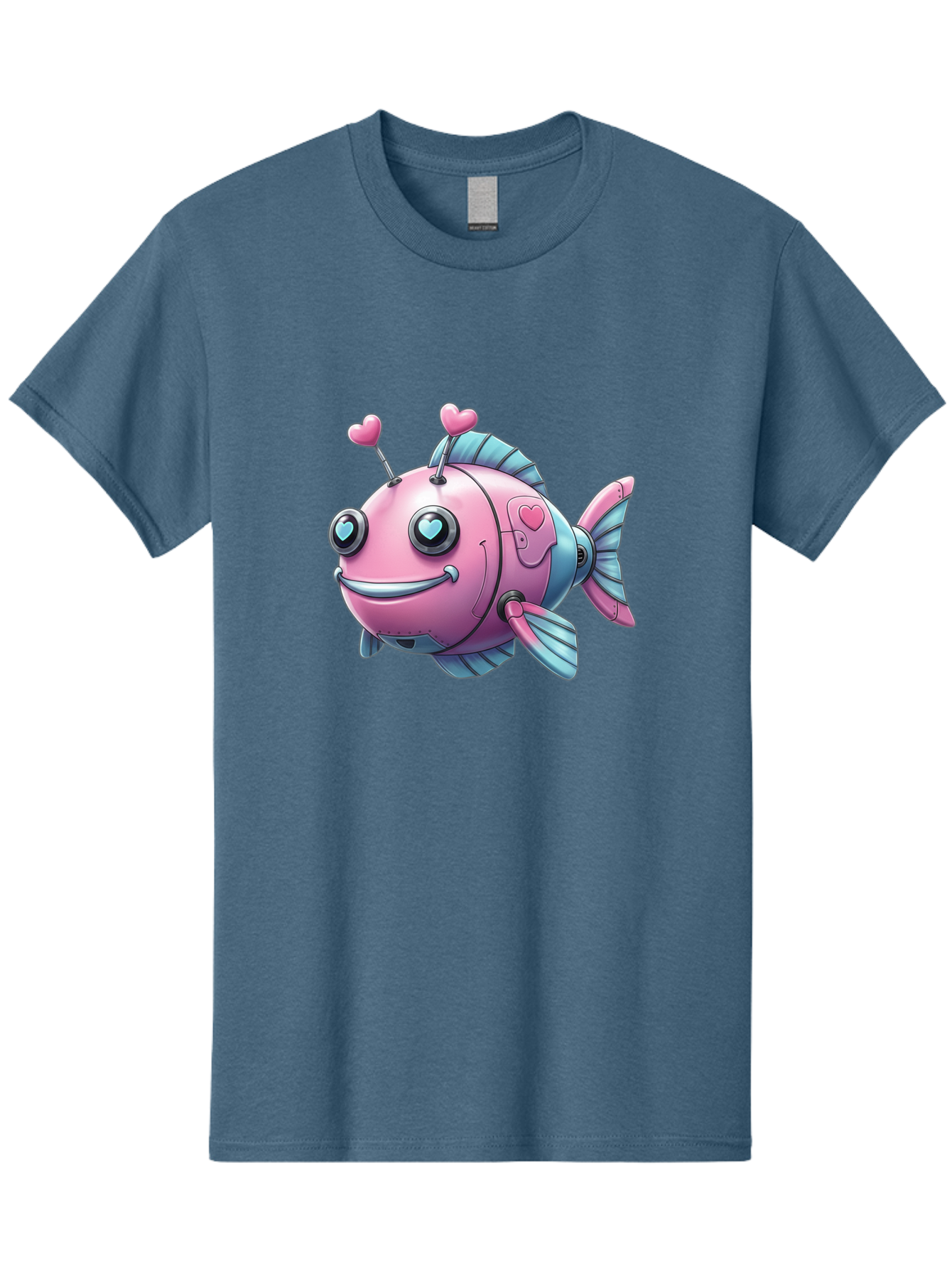 Pink-Robot-Fish Men'S Graphic Tee, 100% Cotton, Comfortable Casual Summer Wear, Machine Washable, Vintage Camera, Old Camera, Antique Camera, Black Camera, Classic Photography, Photography Equipment, Nostalgic Device, Film Camera, Camera Art Baf354