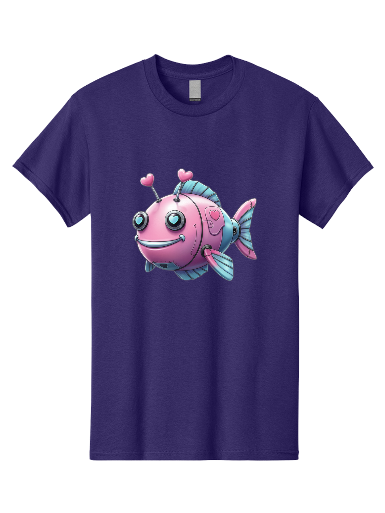 Pink-Robot-Fish Men'S Graphic Tee, 100% Cotton, Comfortable Casual Summer Wear, Machine Washable, Vintage Camera, Old Camera, Antique Camera, Black Camera, Classic Photography, Photography Equipment, Nostalgic Device, Film Camera, Camera Art Baf354