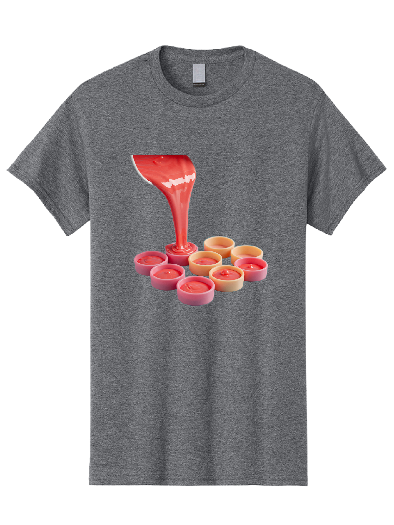Pink-Sauce-Pouring-Into-Containers Men'S Graphic Tee, 100% Cotton, Comfortable Casual Summer Wear, Machine Washable, Vintage Camera, Old Camera, Antique Camera, Black Camera, Classic Photography, Photography Equipment, Nostalgic Device, Baf355