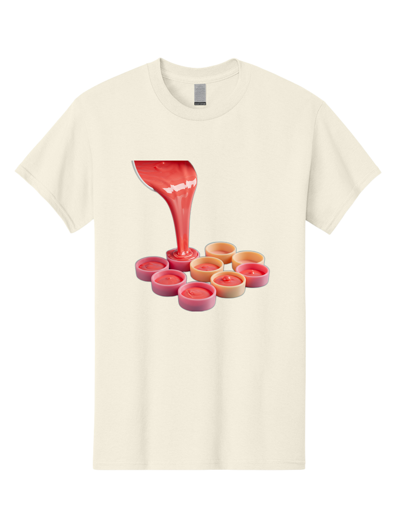 Pink-Sauce-Pouring-Into-Containers Men'S Graphic Tee, 100% Cotton, Comfortable Casual Summer Wear, Machine Washable, Vintage Camera, Old Camera, Antique Camera, Black Camera, Classic Photography, Photography Equipment, Nostalgic Device, Baf355