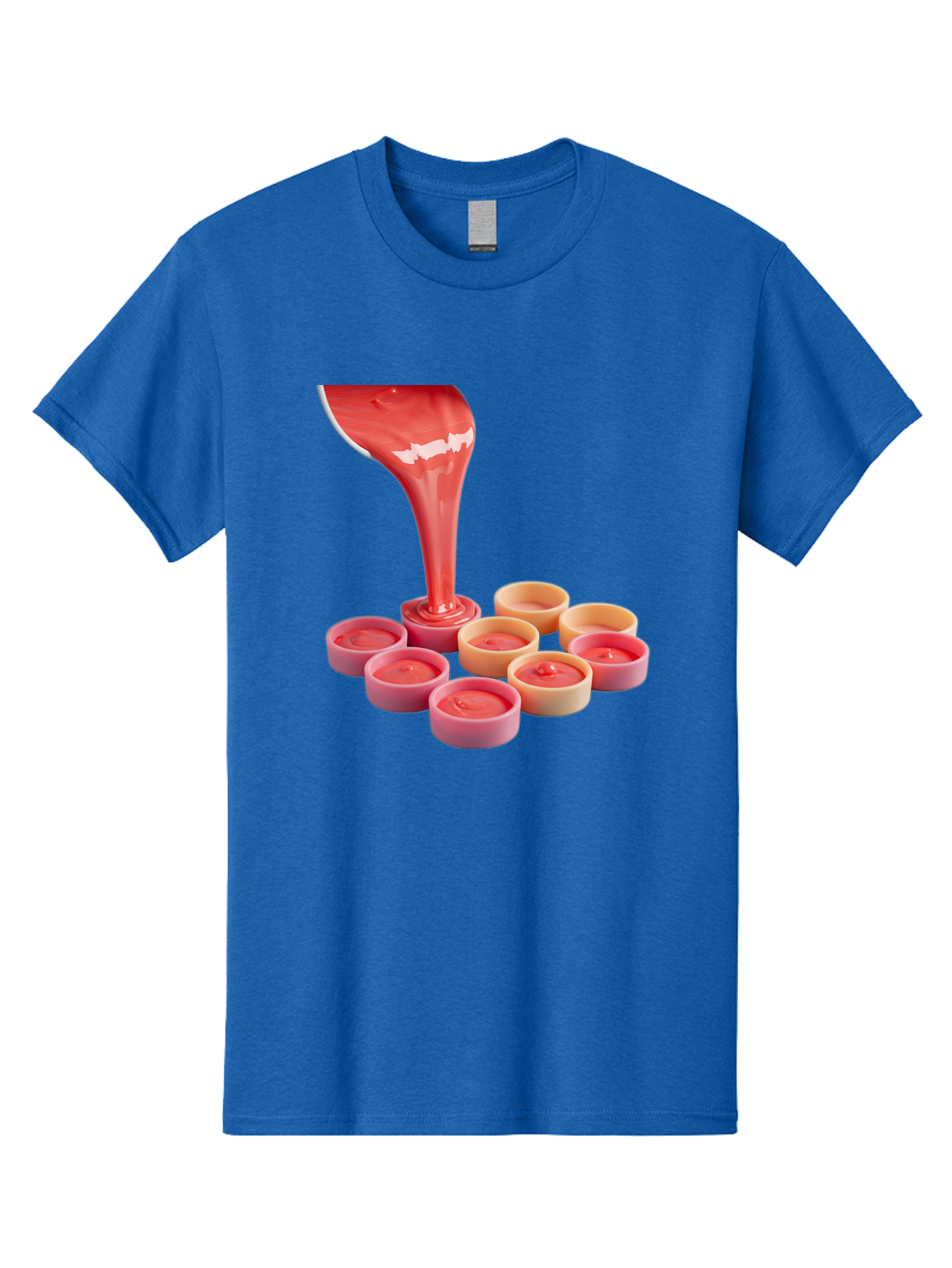 Pink-Sauce-Pouring-Into-Containers Men'S Graphic Tee, 100% Cotton, Comfortable Casual Summer Wear, Machine Washable, Vintage Camera, Old Camera, Antique Camera, Black Camera, Classic Photography, Photography Equipment, Nostalgic Device, Baf355
