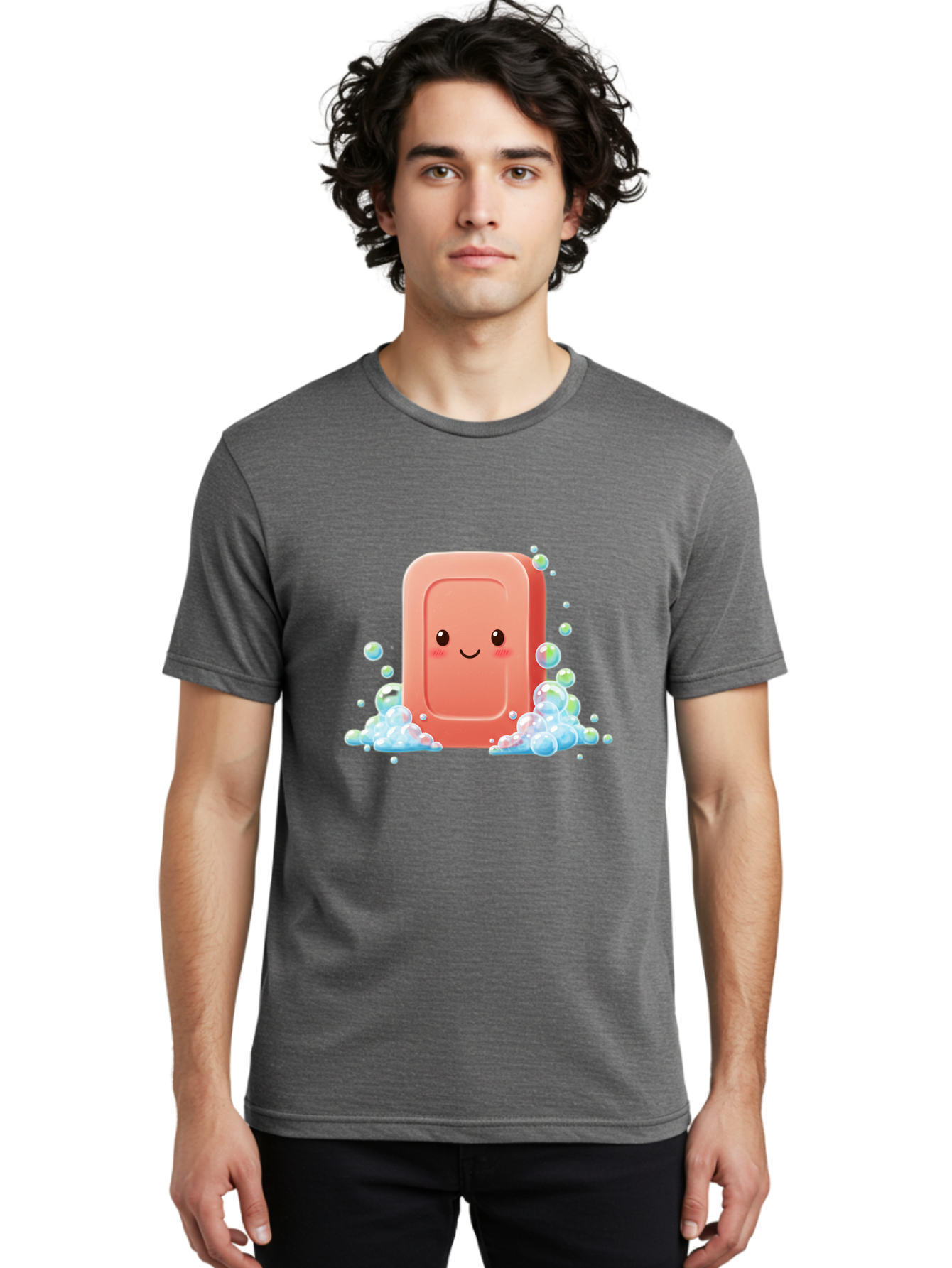 Pink-Soap-Bar Men'S Graphic Tee, 100% Cotton, Comfortable Casual Summer Wear, Machine Washable, Vintage Camera, Old Camera, Antique Camera, Black Camera, Classic Photography, Photography Equipment, Nostalgic Device, Film Camera, Camera Art Baf356