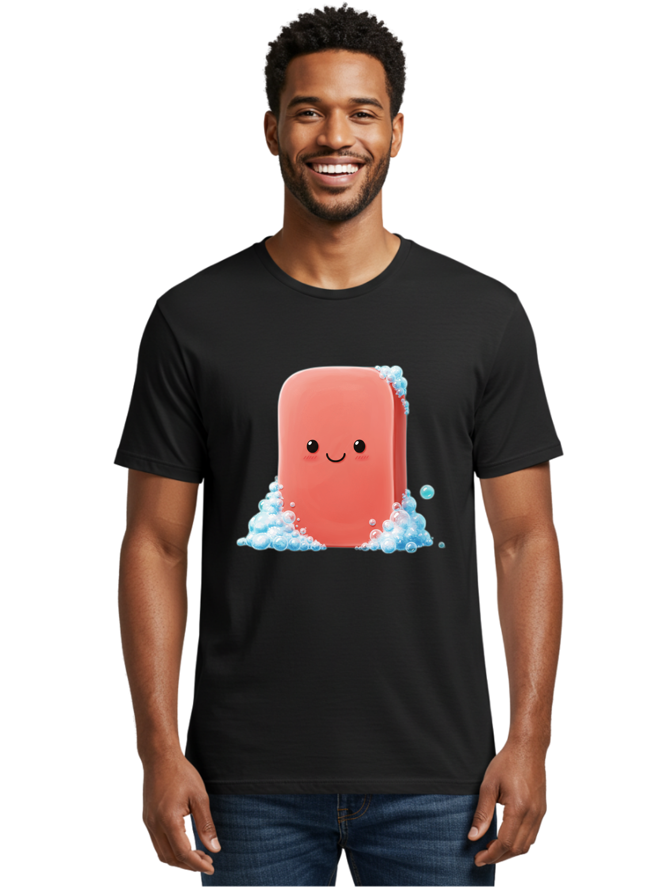 Pink-Soap Men'S Graphic Tee, 100% Cotton, Comfortable Casual Summer Wear, Machine Washable, Vintage Camera, Old Camera, Antique Camera, Black Camera, Classic Photography, Photography Equipment, Nostalgic Device, Film Camera, Camera Art Baf358