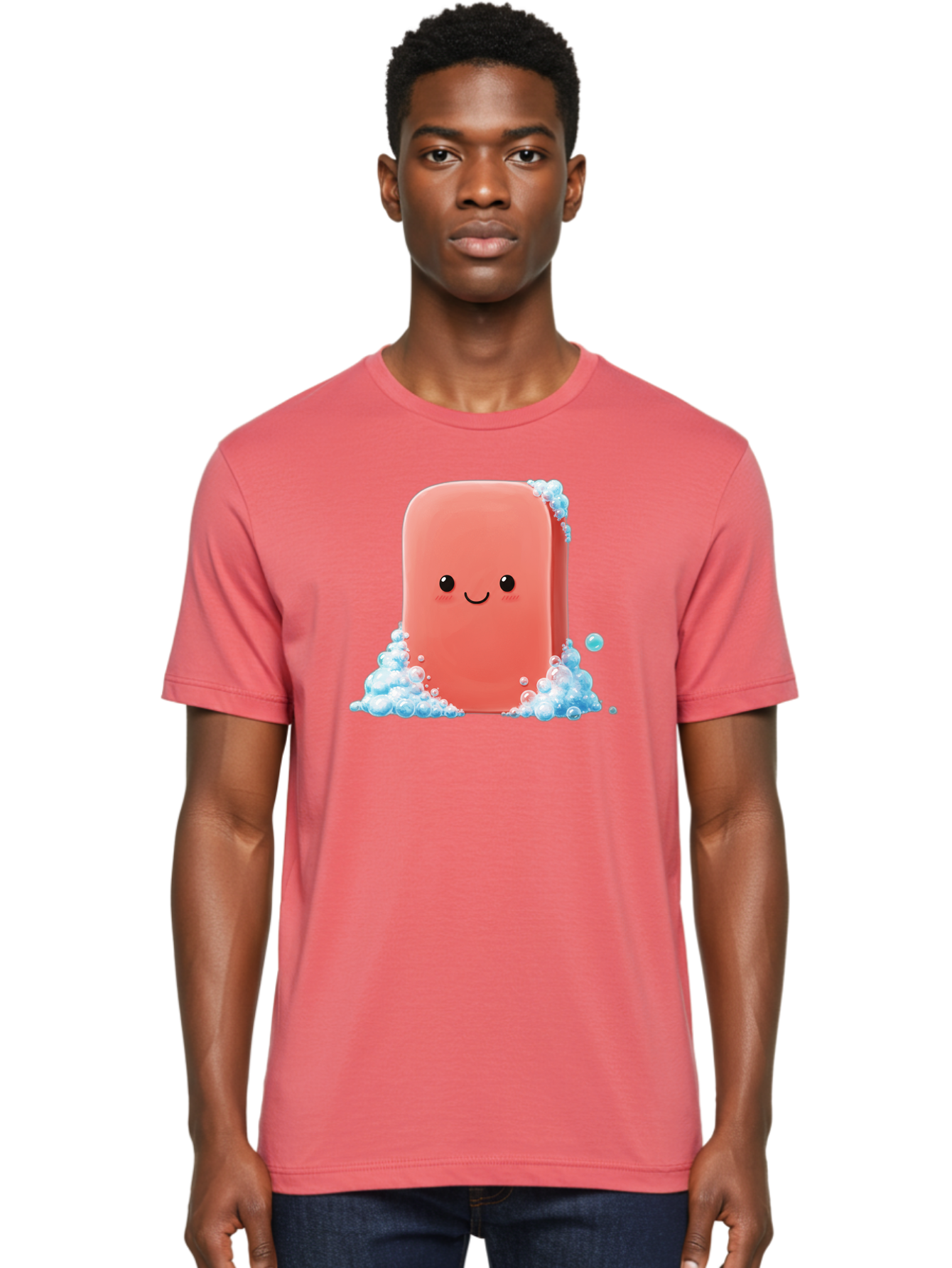 Pink-Soap Men'S Graphic Tee, 100% Cotton, Comfortable Casual Summer Wear, Machine Washable, Vintage Camera, Old Camera, Antique Camera, Black Camera, Classic Photography, Photography Equipment, Nostalgic Device, Film Camera, Camera Art Baf358