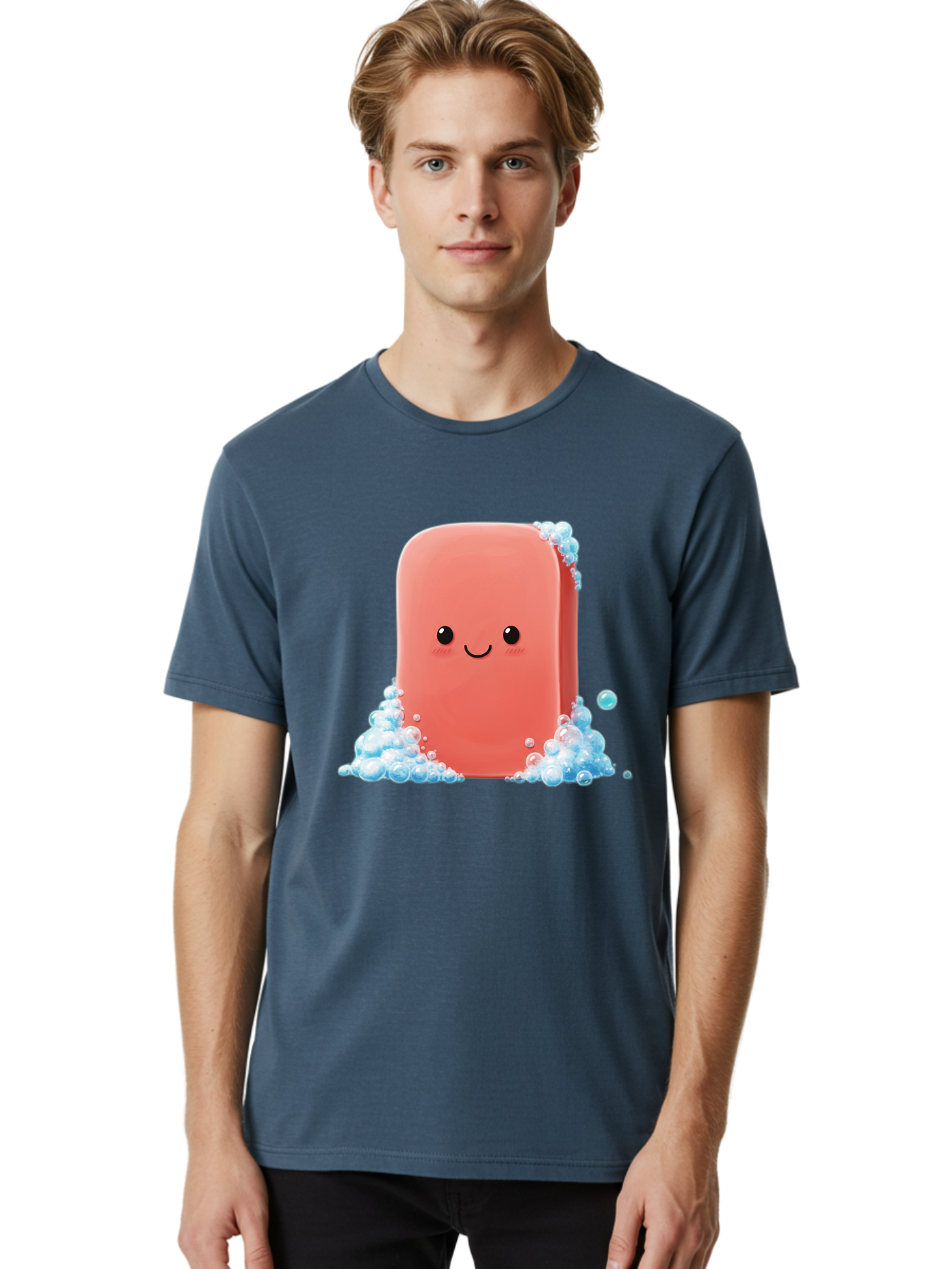 Pink-Soap Men'S Graphic Tee, 100% Cotton, Comfortable Casual Summer Wear, Machine Washable, Vintage Camera, Old Camera, Antique Camera, Black Camera, Classic Photography, Photography Equipment, Nostalgic Device, Film Camera, Camera Art Baf358