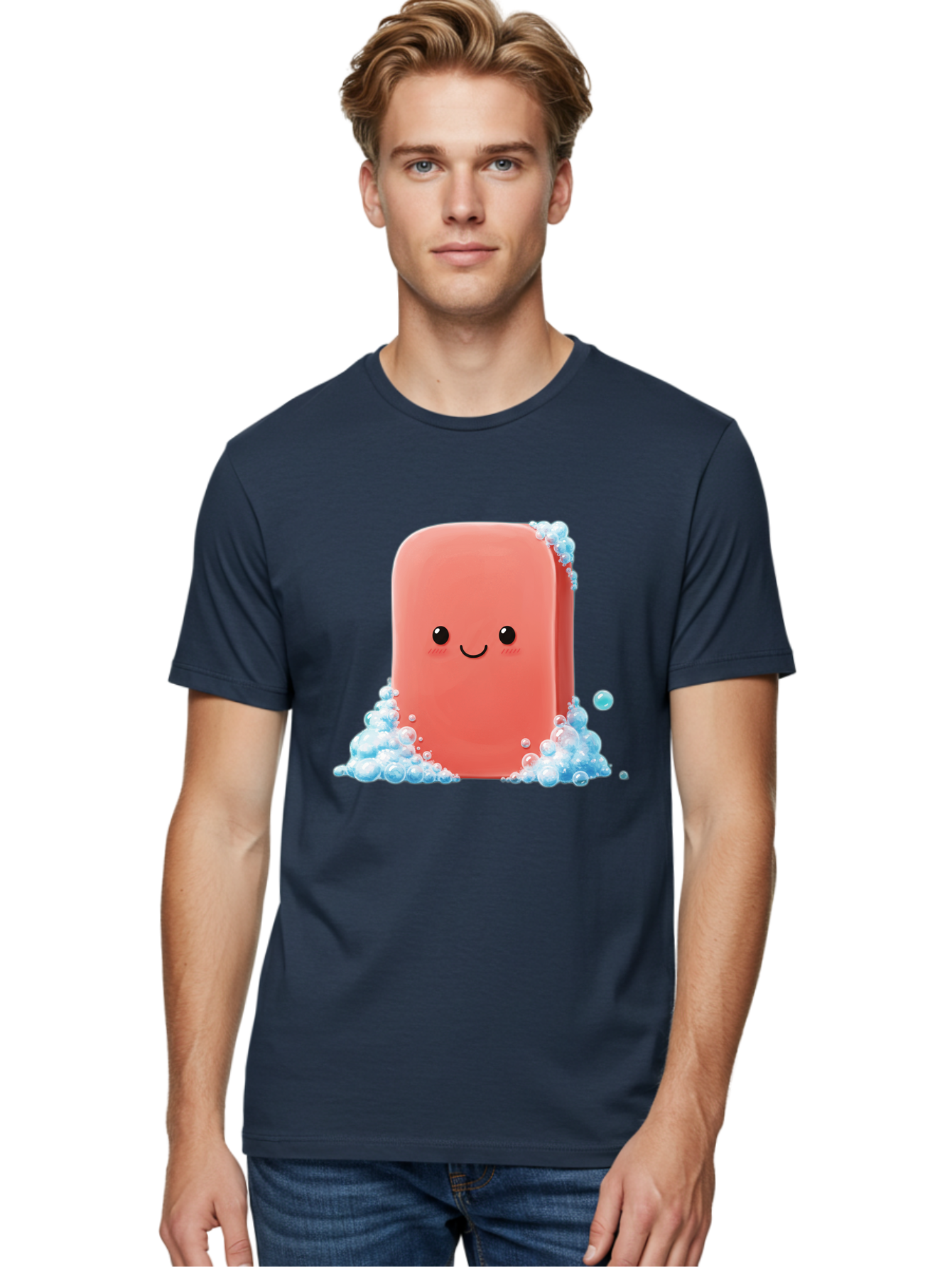 Pink-Soap Men'S Graphic Tee, 100% Cotton, Comfortable Casual Summer Wear, Machine Washable, Vintage Camera, Old Camera, Antique Camera, Black Camera, Classic Photography, Photography Equipment, Nostalgic Device, Film Camera, Camera Art Baf358