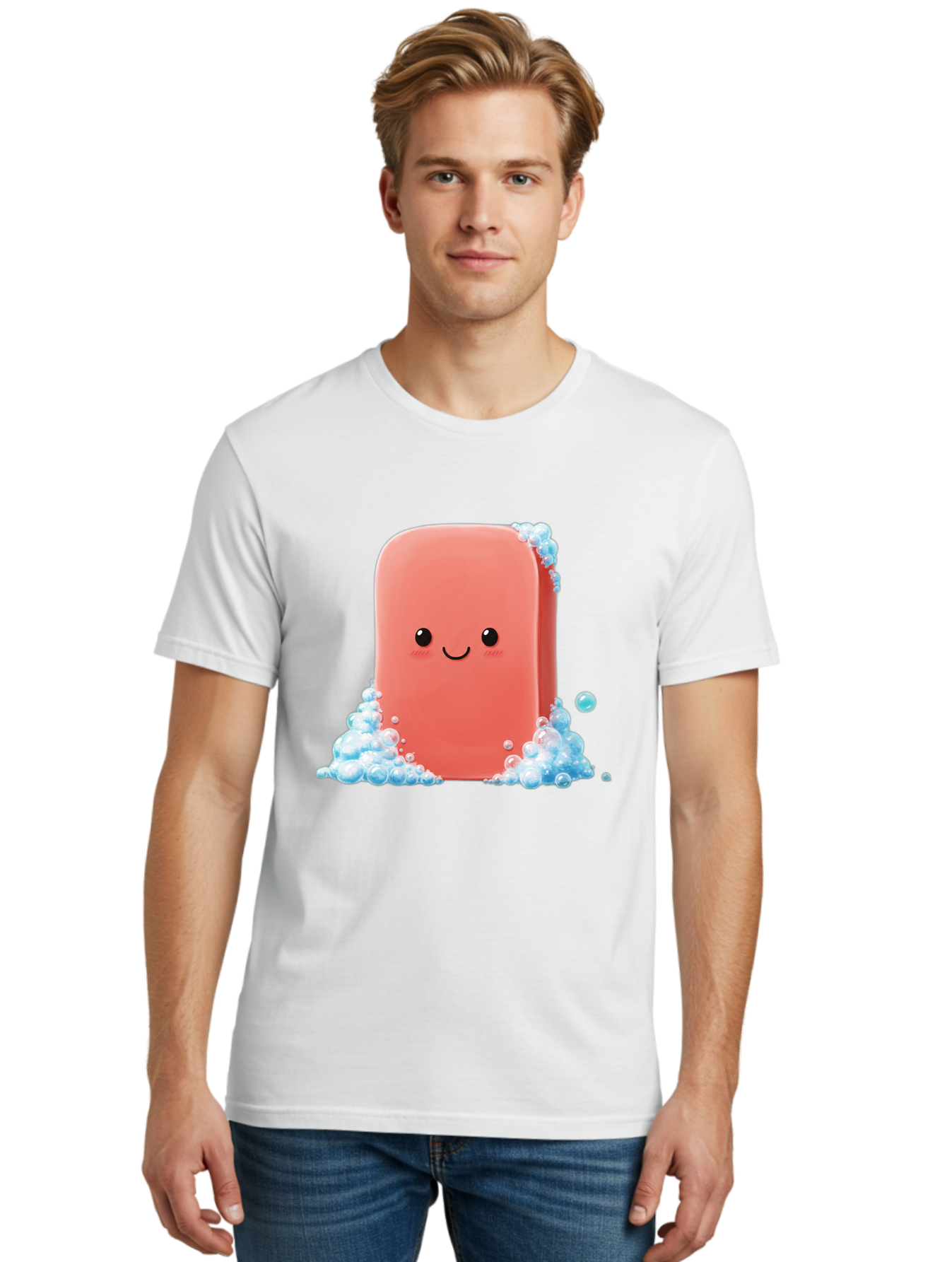 Pink-Soap Men'S Graphic Tee, 100% Cotton, Comfortable Casual Summer Wear, Machine Washable, Vintage Camera, Old Camera, Antique Camera, Black Camera, Classic Photography, Photography Equipment, Nostalgic Device, Film Camera, Camera Art Baf358
