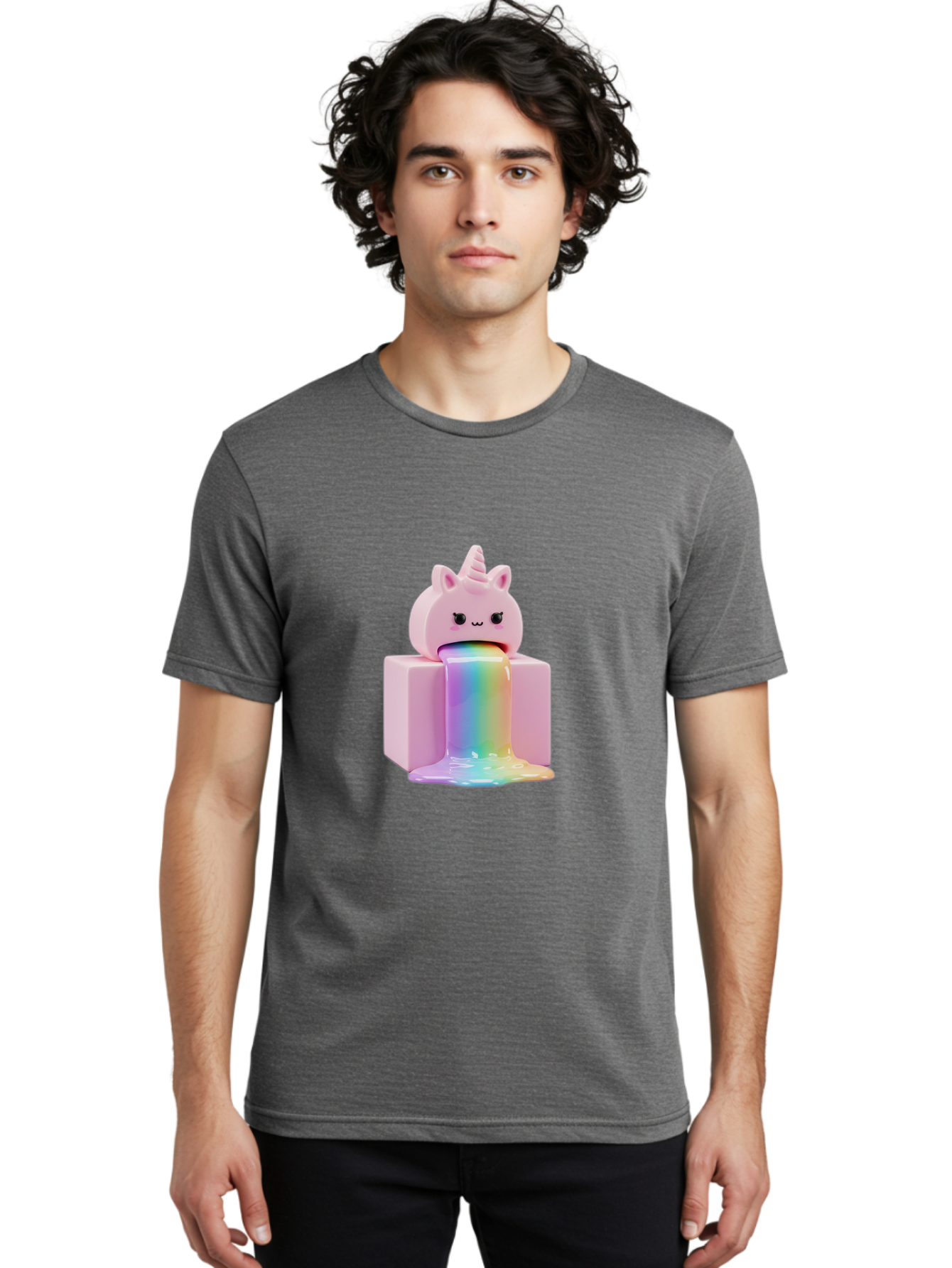 Pink-Unicorn-Figurine Men'S Graphic Tee, 100% Cotton, Comfortable Casual Summer Wear, Machine Washable, Vintage Camera, Old Camera, Antique Camera, Black Camera, Classic Photography, Photography Equipment, Nostalgic Device, Film Camera, Baf359