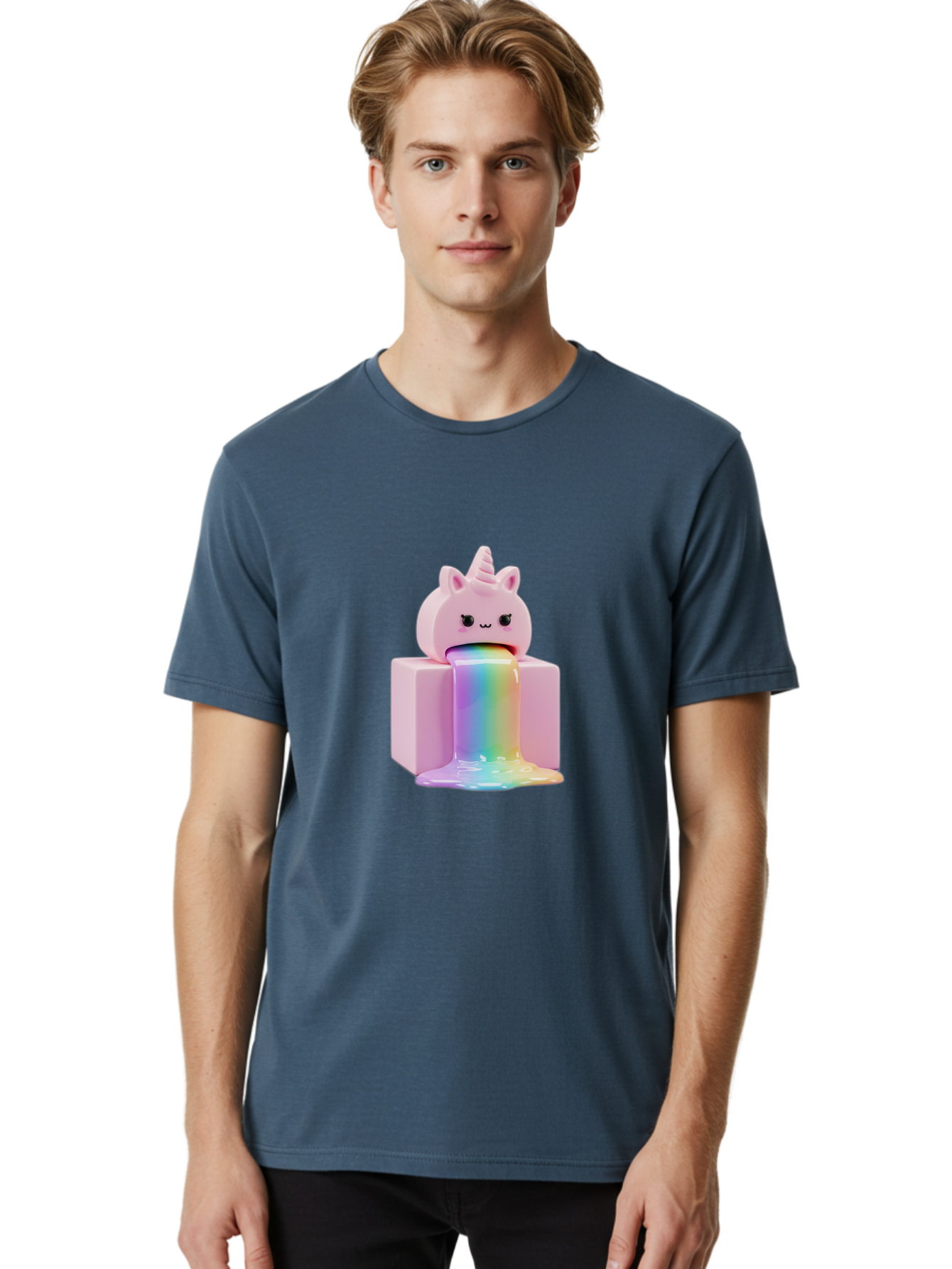 Pink-Unicorn-Figurine Men'S Graphic Tee, 100% Cotton, Comfortable Casual Summer Wear, Machine Washable, Vintage Camera, Old Camera, Antique Camera, Black Camera, Classic Photography, Photography Equipment, Nostalgic Device, Film Camera, Baf359