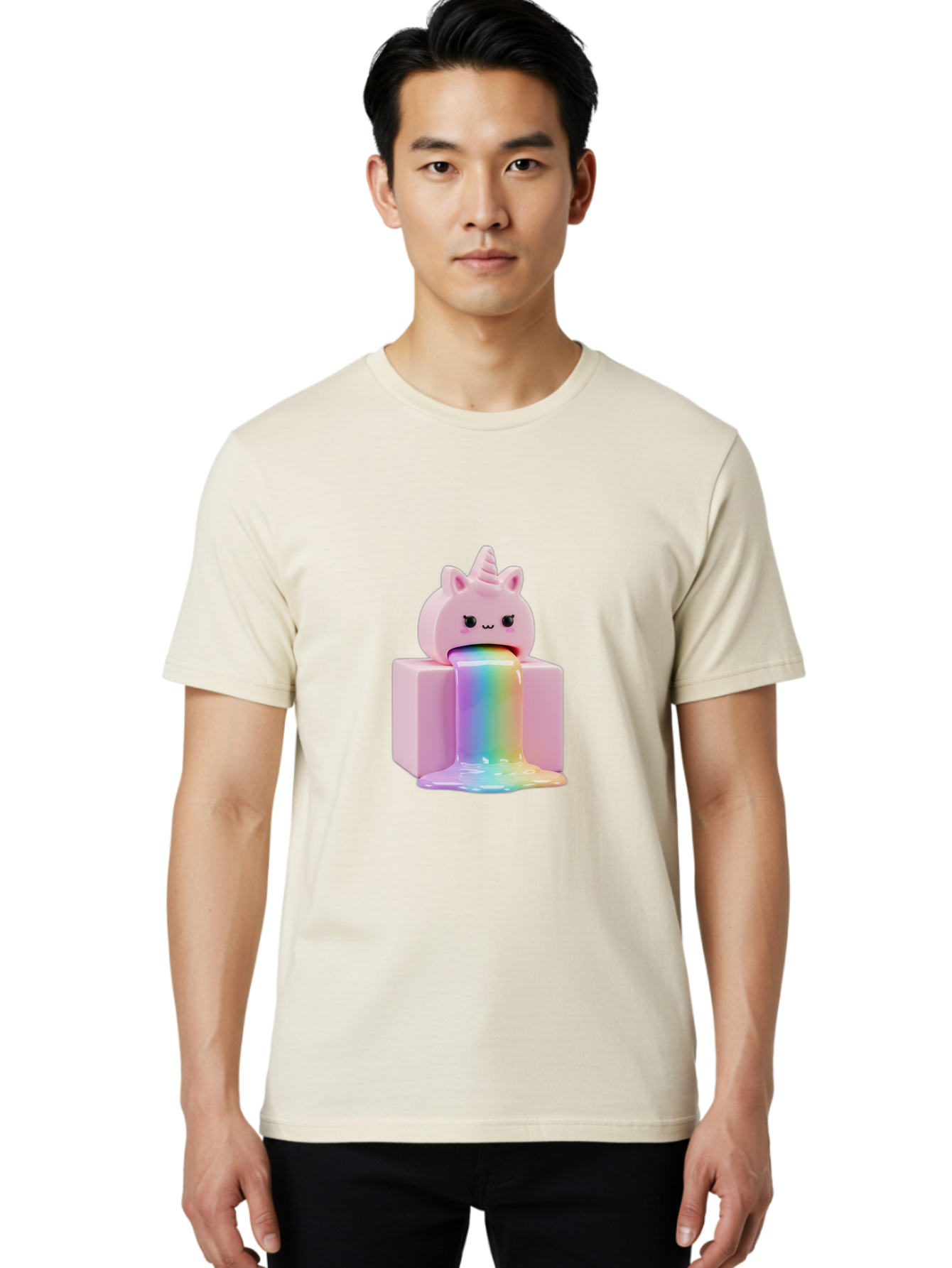 Pink-Unicorn-Figurine Men'S Graphic Tee, 100% Cotton, Comfortable Casual Summer Wear, Machine Washable, Vintage Camera, Old Camera, Antique Camera, Black Camera, Classic Photography, Photography Equipment, Nostalgic Device, Film Camera, Baf359