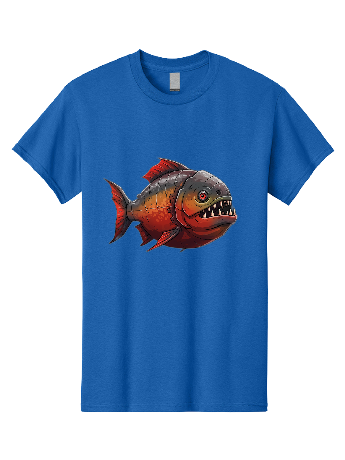 Piranha Men'S Graphic Tee, 100% Cotton, Comfortable Casual Summer Wear, Machine Washable, Vintage Camera, Old Camera, Antique Camera, Black Camera, Classic Photography, Photography Equipment, Nostalgic Device, Film Camera, Camera Art Baf360
