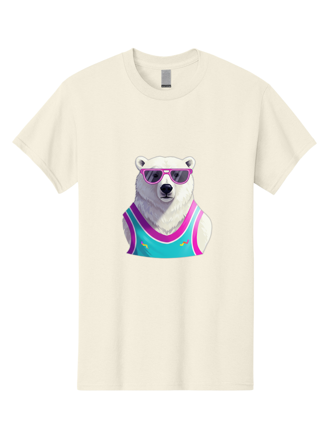 Polar-Bear-1 Men'S Graphic Tee, 100% Cotton, Comfortable Casual Summer Wear, Machine Washable, Vintage Camera, Old Camera, Antique Camera, Black Camera, Classic Photography, Photography Equipment, Nostalgic Device, Film Camera, Camera Art Baf362