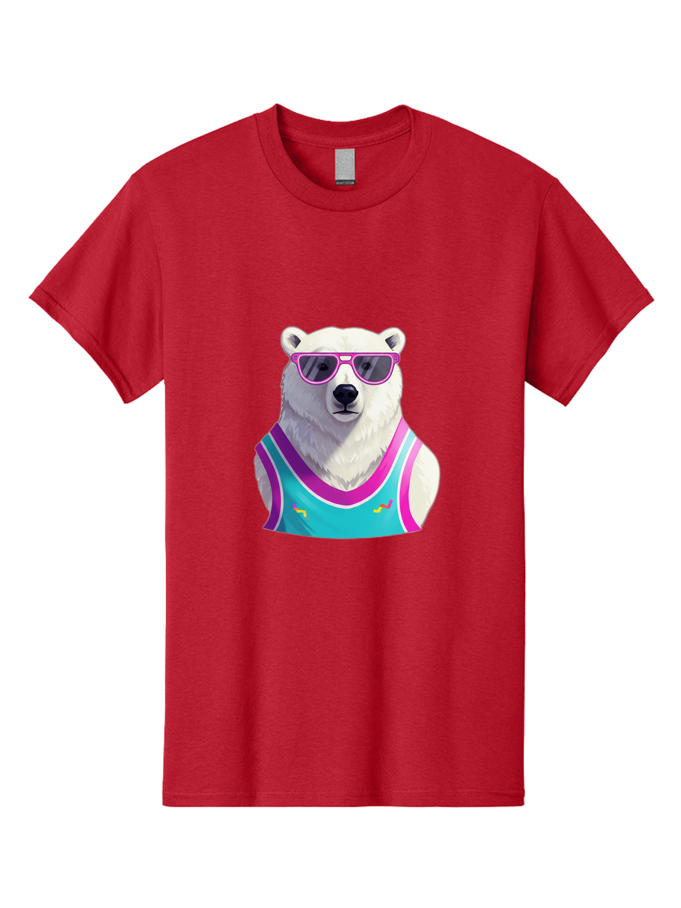 Polar-Bear-1 Men'S Graphic Tee, 100% Cotton, Comfortable Casual Summer Wear, Machine Washable, Vintage Camera, Old Camera, Antique Camera, Black Camera, Classic Photography, Photography Equipment, Nostalgic Device, Film Camera, Camera Art Baf362