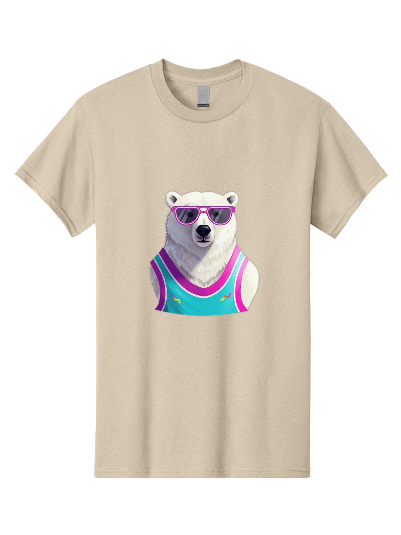 Polar-Bear-1 Men'S Graphic Tee, 100% Cotton, Comfortable Casual Summer Wear, Machine Washable, Vintage Camera, Old Camera, Antique Camera, Black Camera, Classic Photography, Photography Equipment, Nostalgic Device, Film Camera, Camera Art Baf362