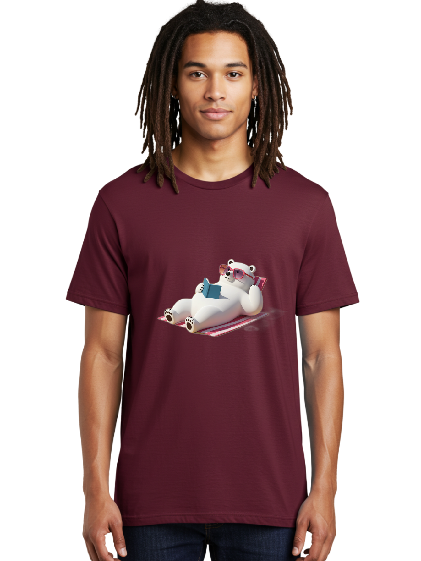 Polar-Bear-11 Men'S Graphic Tee, 100% Cotton, Comfortable Casual Summer Wear, Machine Washable, Vintage Camera, Old Camera, Antique Camera, Black Camera, Classic Photography, Photography Equipment, Nostalgic Device, Film Camera, Camera Art Baf364