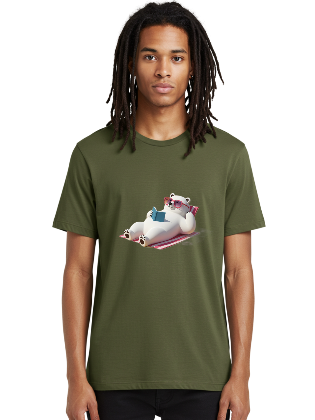 Polar-Bear-11 Men'S Graphic Tee, 100% Cotton, Comfortable Casual Summer Wear, Machine Washable, Vintage Camera, Old Camera, Antique Camera, Black Camera, Classic Photography, Photography Equipment, Nostalgic Device, Film Camera, Camera Art Baf364