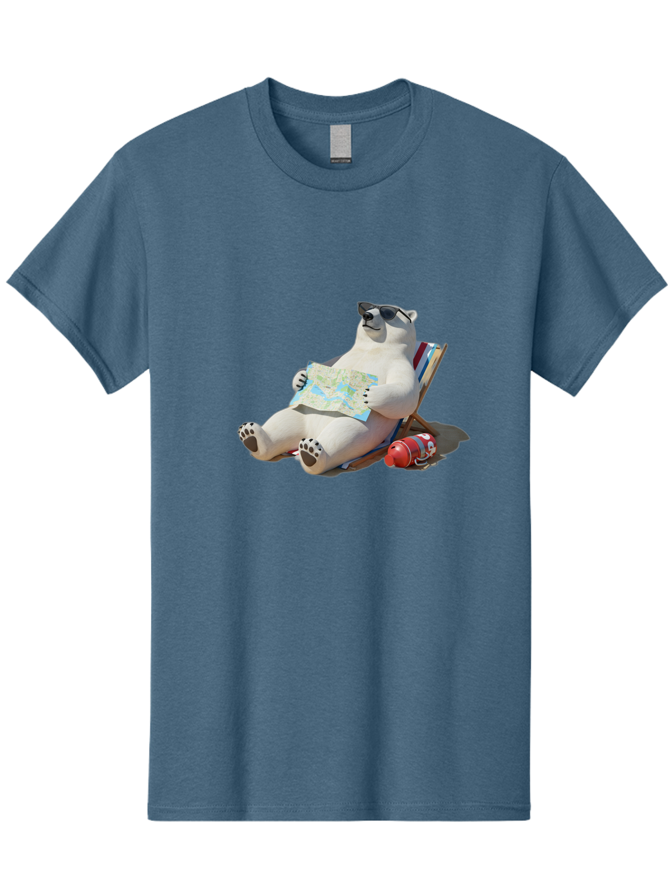 Polar-Bear-13 Men'S Graphic Tee, 100% Cotton, Comfortable Casual Summer Wear, Machine Washable, Vintage Camera, Old Camera, Antique Camera, Black Camera, Classic Photography, Photography Equipment, Nostalgic Device, Film Camera, Camera Art Baf366