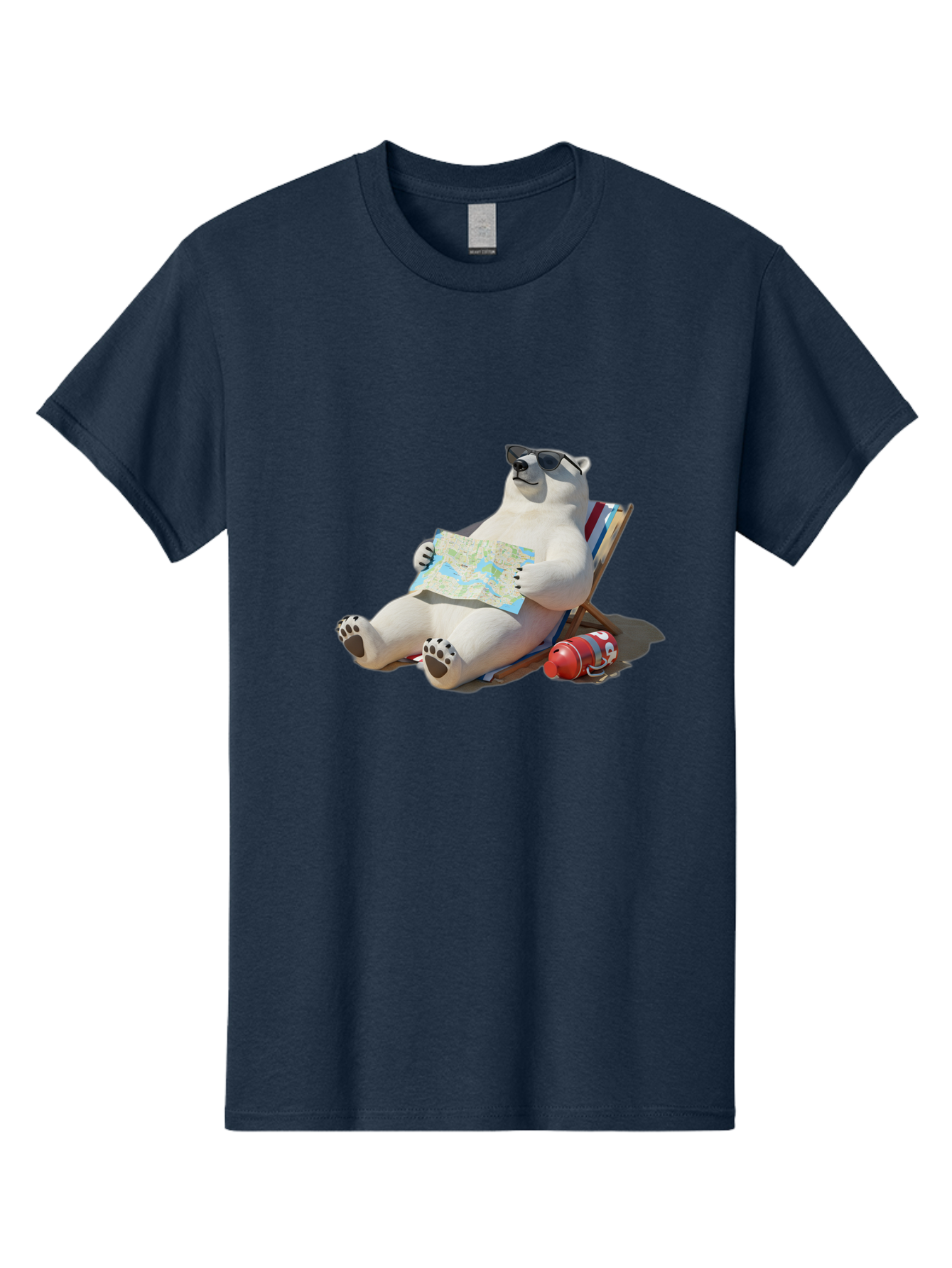 Polar-Bear-13 Men'S Graphic Tee, 100% Cotton, Comfortable Casual Summer Wear, Machine Washable, Vintage Camera, Old Camera, Antique Camera, Black Camera, Classic Photography, Photography Equipment, Nostalgic Device, Film Camera, Camera Art Baf366